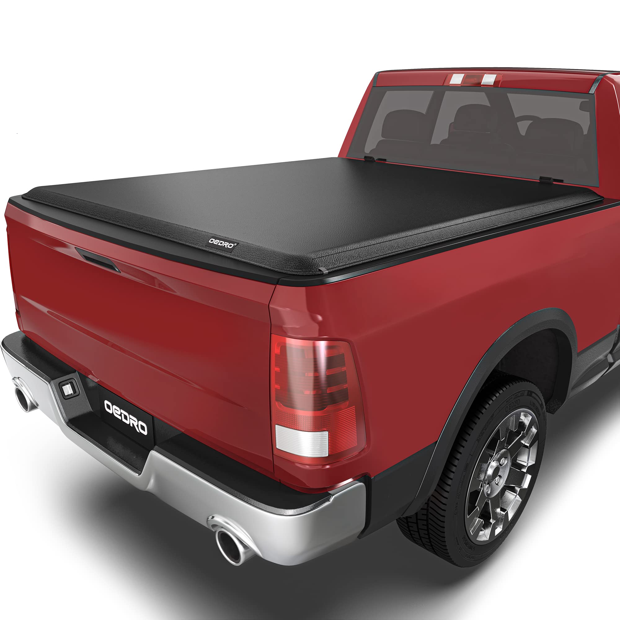 Oedro Soft Roll Up Truck Bed Tonneau Cover Compatible With 2019 2020 2021 2022 2023 2024 Dodge Ram 1500 New Body Style 6.4 Ft Be