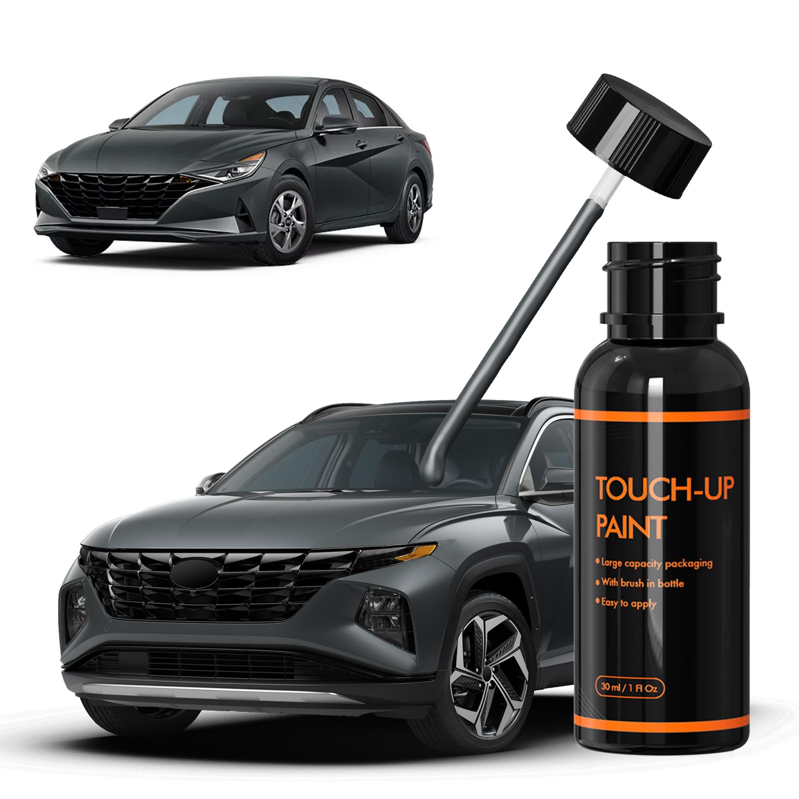 Xtryfun A5G Amazon Gray Touch Up Paint For Hyundai, Diy Car Paint Scratch Repair Kit, Automotive Paint, Quick & Easy Fix Scratch