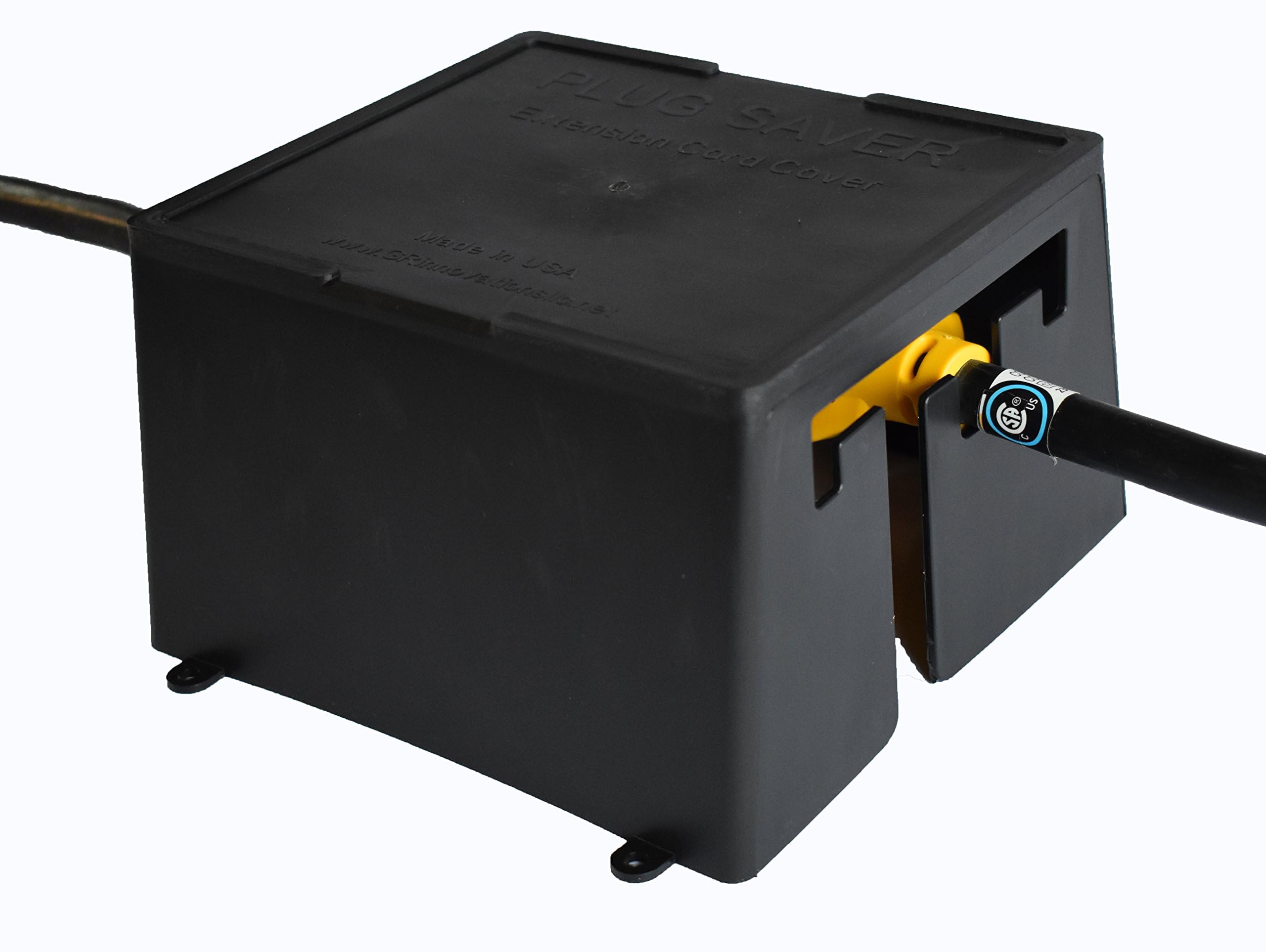 Gr Innovations Rv Extension Cord Cover | Plug Saver | Outdoor Electrical Cord Cover | Elevates & Shields Outdoor Extension | 30