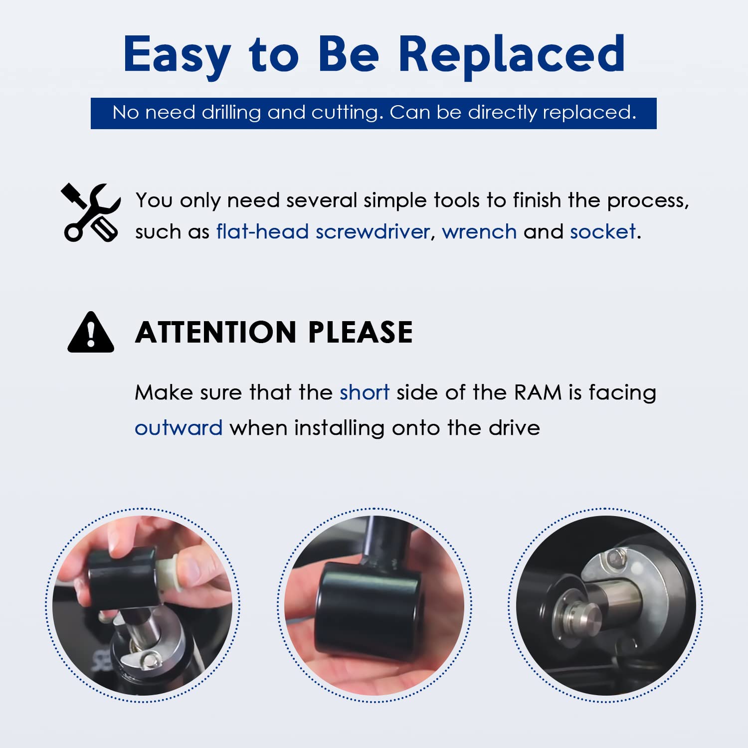 9B-116B Trim Cylinder Pin Cap Bushing Hardware Kit Fit for MerCruiser Alpha 1 Gen 2 Replaces for SEI Marine 9B-116 Mercruiser Al