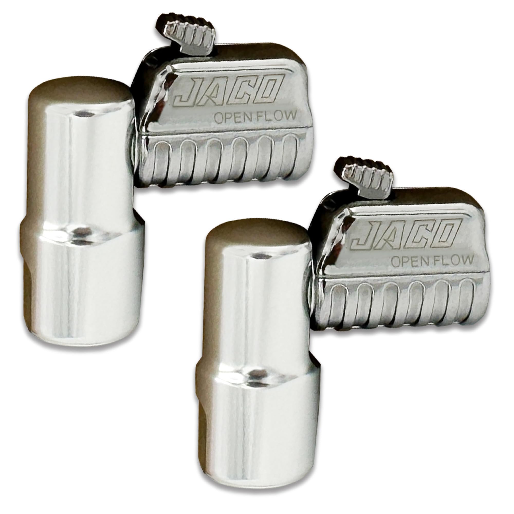 Jaco Lightning L2-Series Tire Air Chuck - 1/4'' F-Npt (Open Flow) (2-Pack)