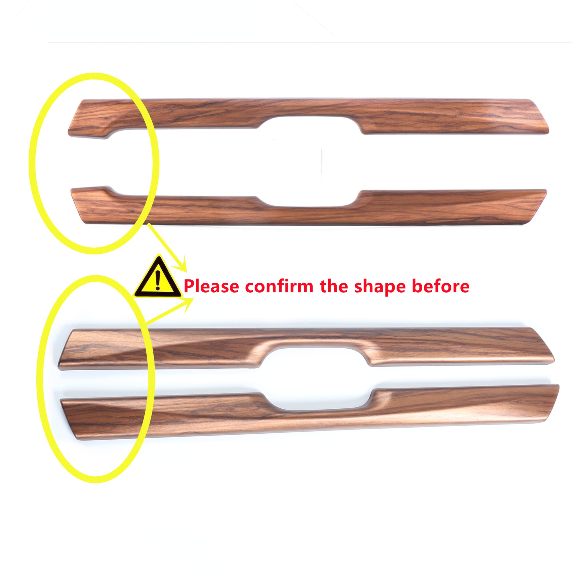 Antbooboo For Honda Crv 2017 2018 2019 Center Consoles Original Car Oem Style Water Cup Holder Panel Cover Stripe Trims For Cr-V Peach Wood Grain