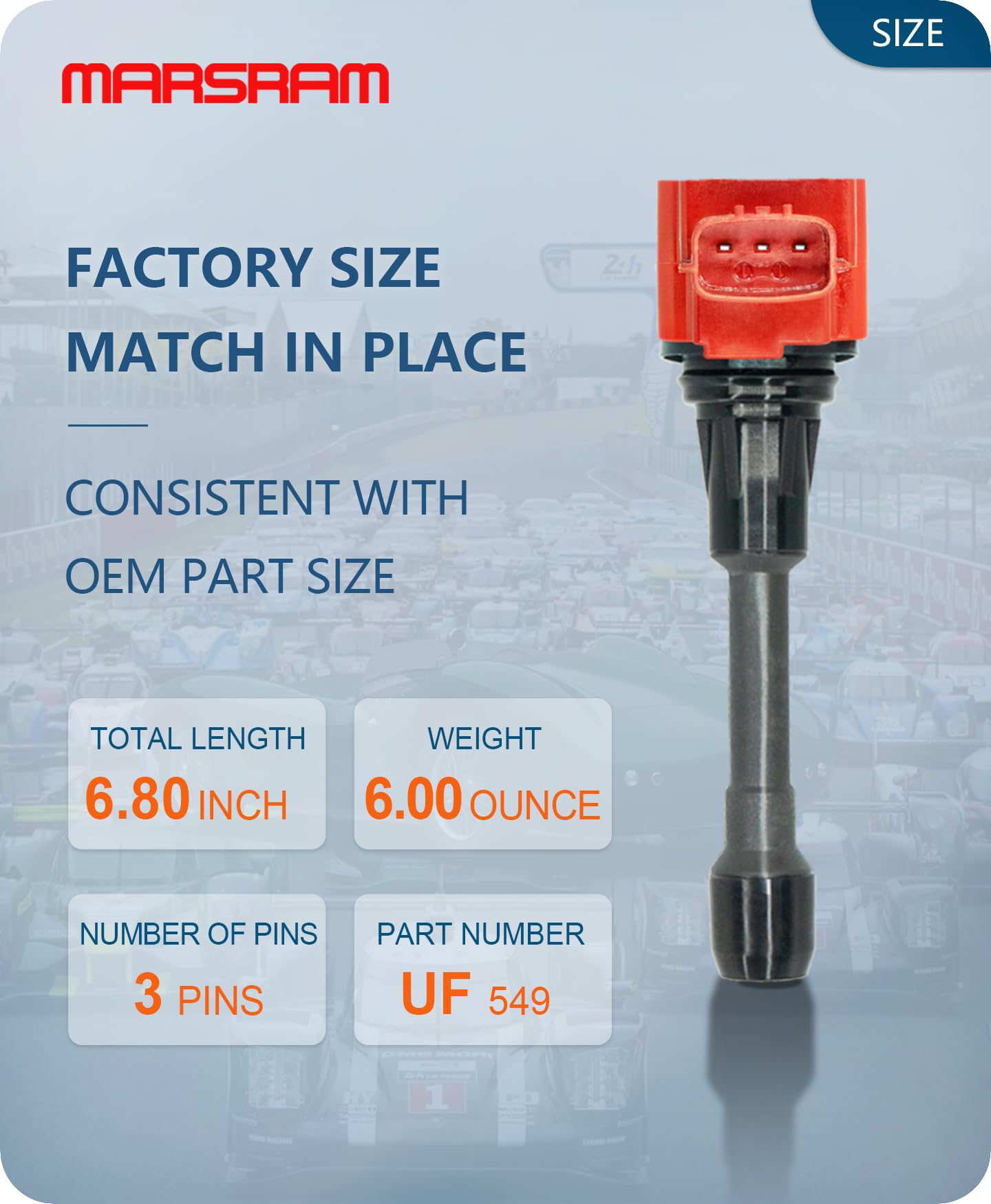 Marsram Ignition Coil Pack Uf549 For 2007 2008 2009 2010 2011 2012 Nissan Altima Versa Sentra Cube Nv200 Rogue 2013 2014 2015 In