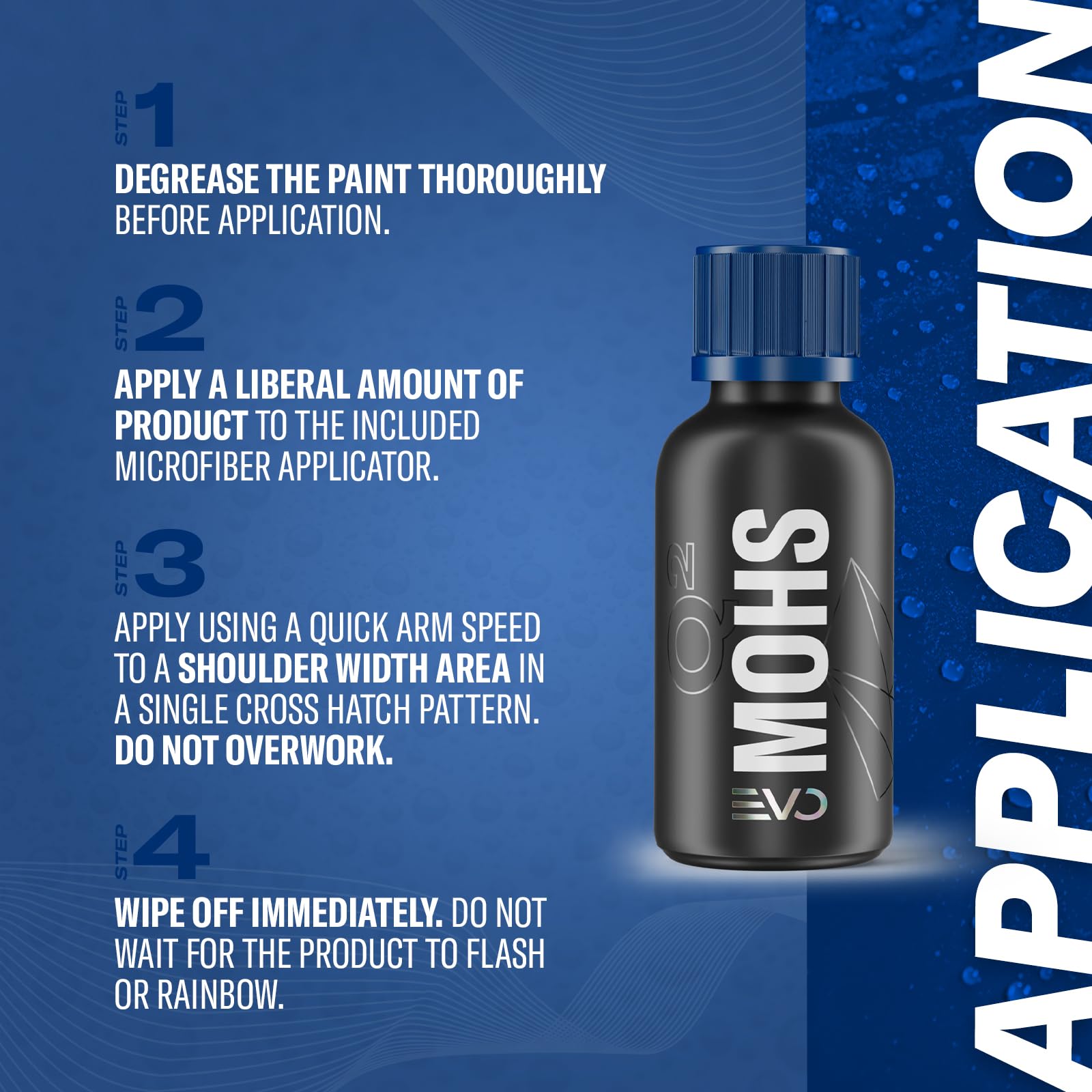 Gyeon MOHS Ceramic Coating for Cars - Deep Gloss, 1 Fl Oz, DIY Kit, 3-Year Protection, Easy Application, Hydrophobic Finish
