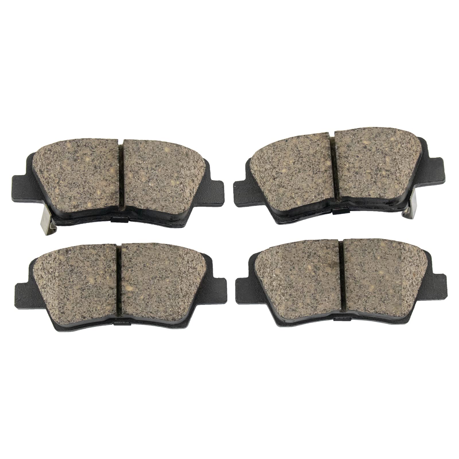 TRQ Rear Brake Pads Ceramic Compatible with 2016-2021 Hyundai Tucson 2017-2019 Kia Cadenza Sportage