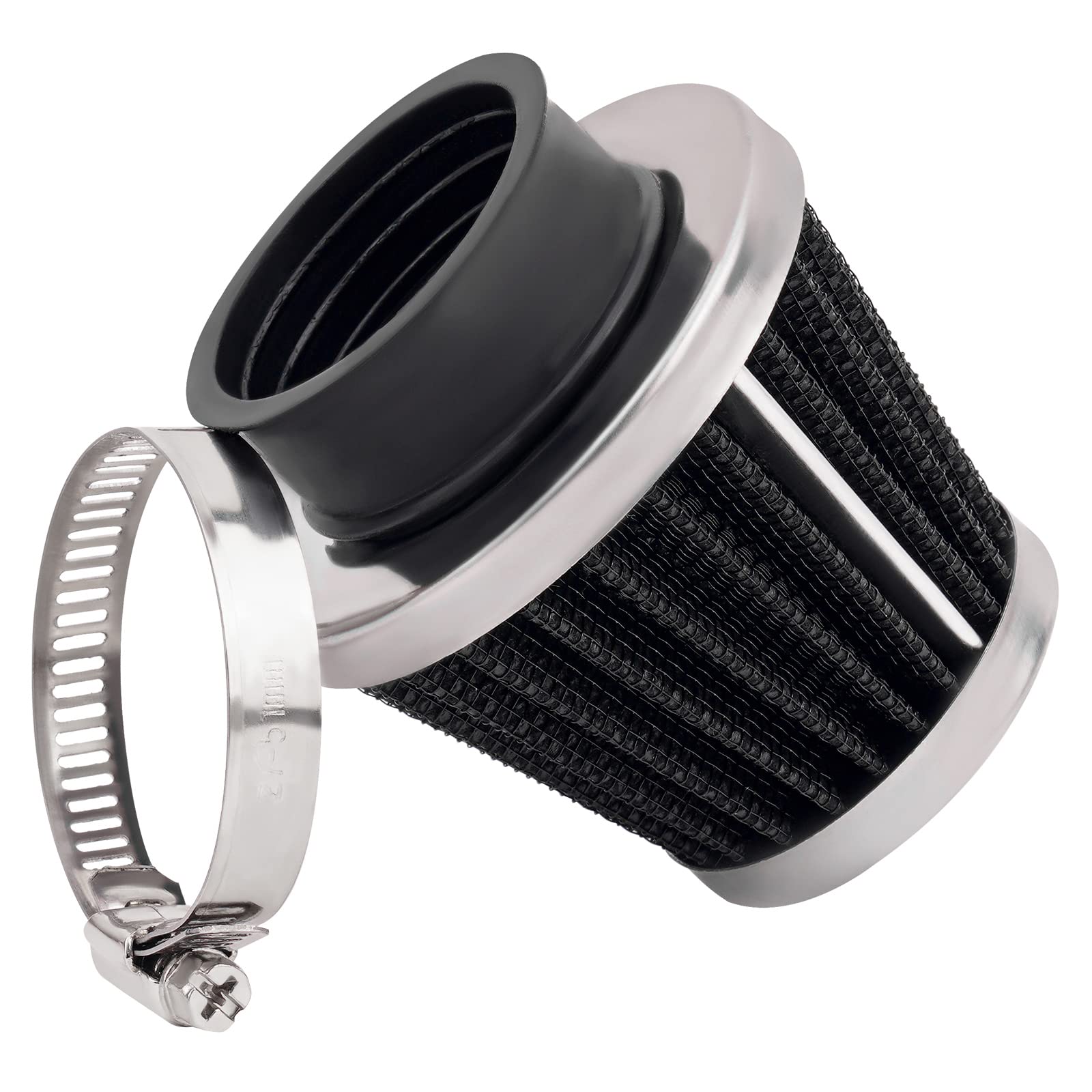 Ahl Black 42Mm Warehouse Performance Air Filter Pod / 150Cc-250Cc Motorcycle Scooter Atv Dirt Bike(1Pc)