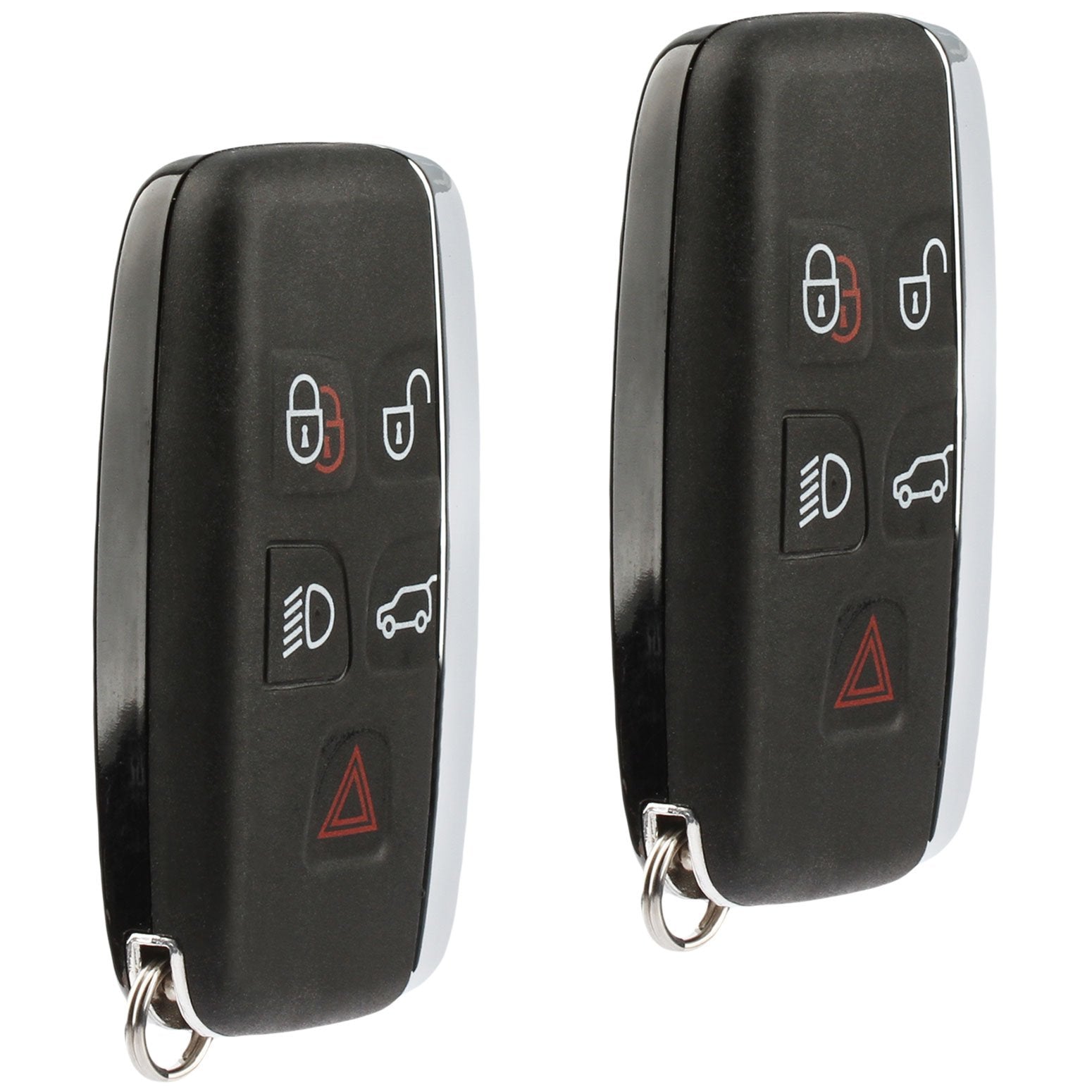 Key Fob Keyless Entry Remote fits Land Rover Range Rover Sport LR2 LR4 Evoque 2012 2013 2014 2015 2016 2017 (KOBJTF10A), Set of 