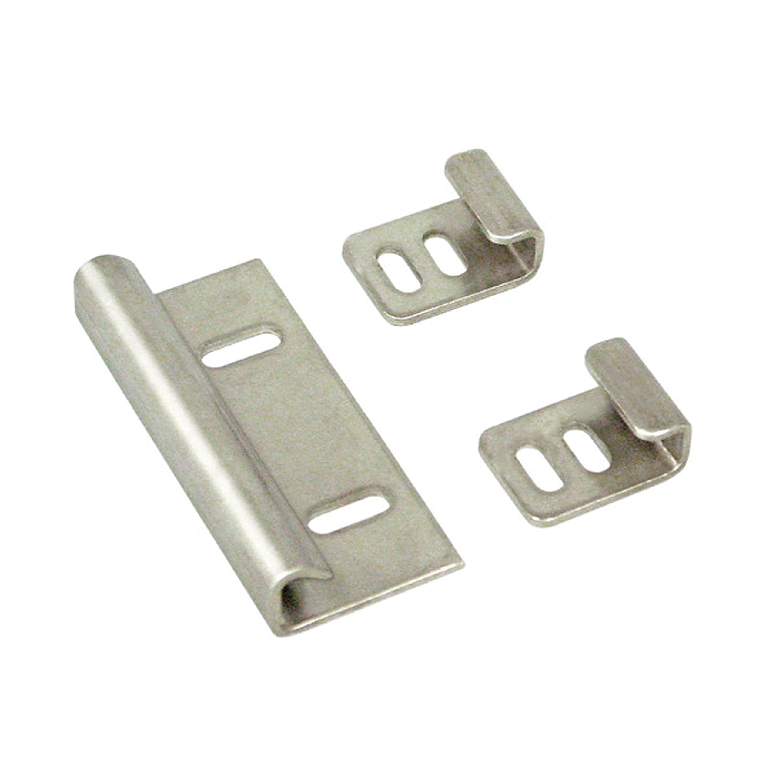 Dometic 301097406 Portable Toilet 2.6 Gallon W/Stainless Steel Hold-Down Brackets, Gray