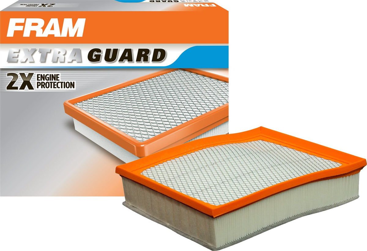 Fram Extra Guard Ca11480 Replacement Engine Air Filter For Select Ford And Lincoln Models, Provides Up To 12 Months Or 12,000 Mi