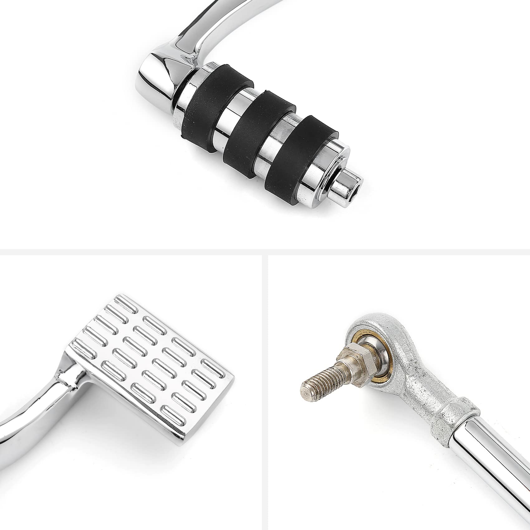 TCT-MOTORPARTS Forward Control Pegs Levers Linkages Fit For Harley Sportster XL1200 2004-2013 XL1200C; 2004-2008