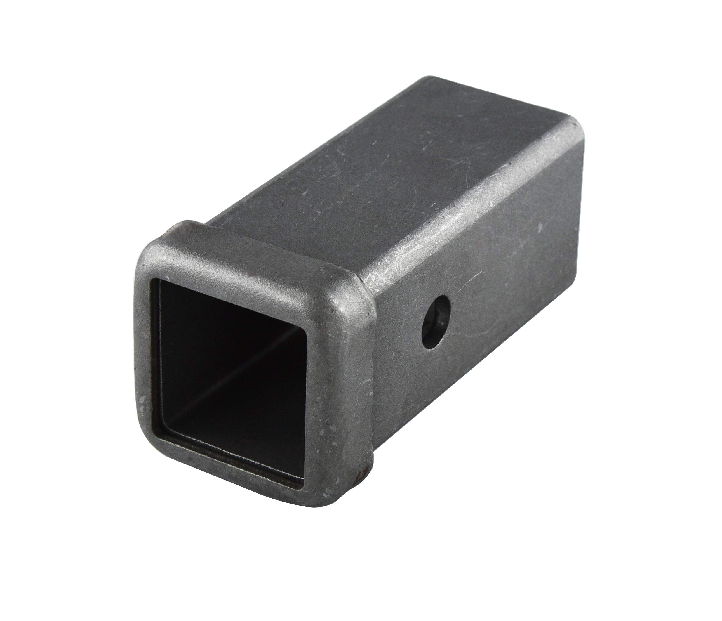 Toptow 64453-2 Trailer Hitch Receiver Tube 2-Inch X 6-Inch Length Storage Box, Weld On Raw Steel, 2 Packs…