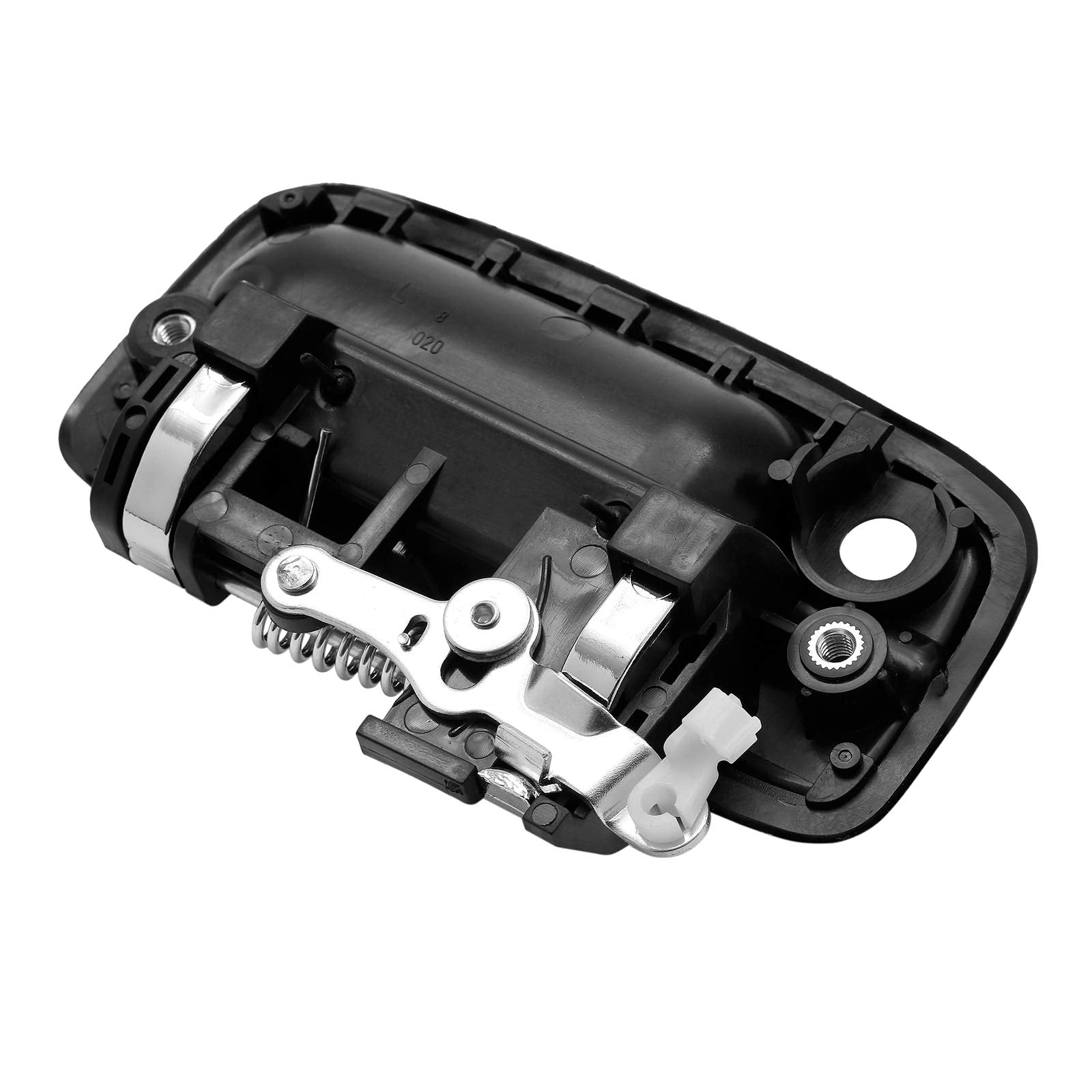 Gledewen Exterior Door Handle Front Left & Right Pair with Key Hole | Replacement for 1995-2004 Toyota Tacoma, 2004-2012 Toyota