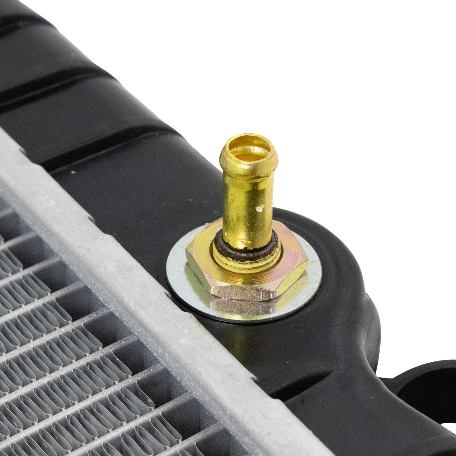 Trq Radiator Assembly Aluminum Core Compatible With 05-15 Toyota Tacoma Cu2802 To3010295