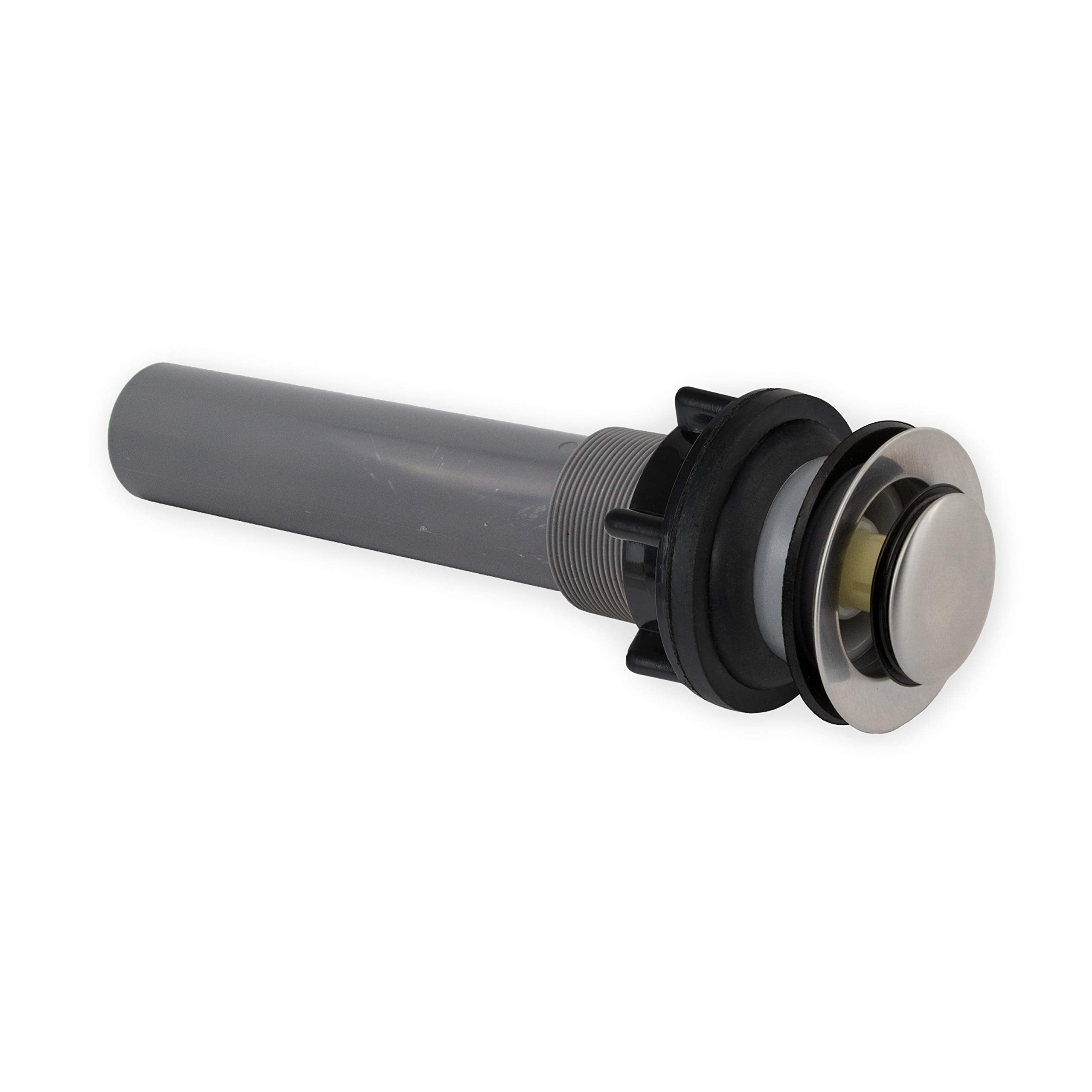 Dura Faucet Universal Rv Bathroom Sink Pop-Up With No Overflow (Brushed Satin Nickel)