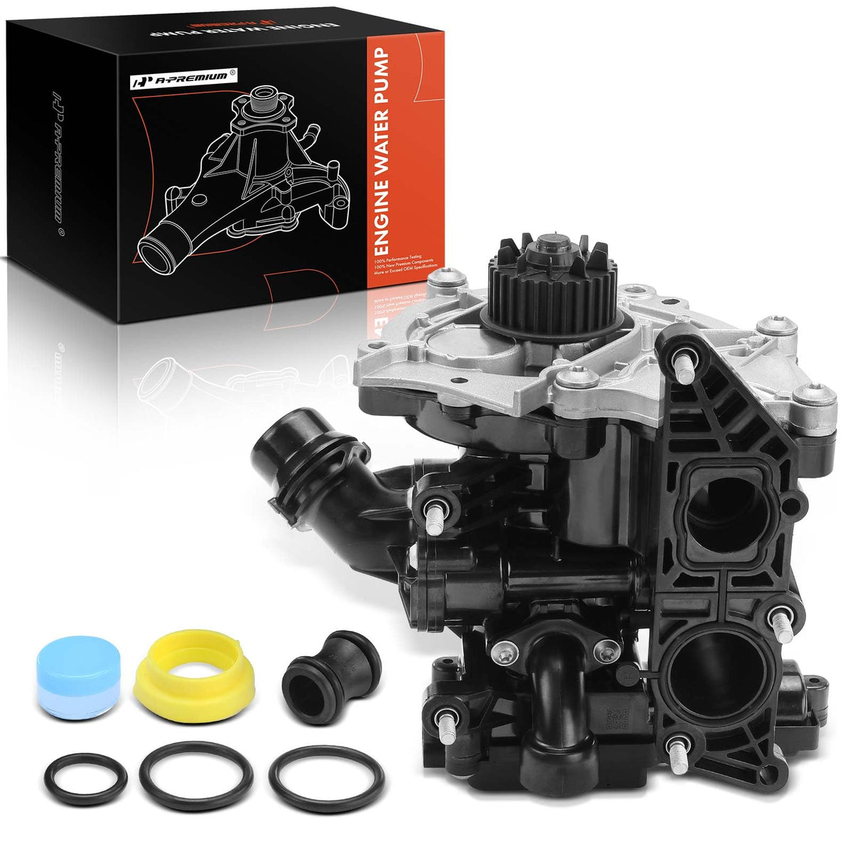 A-Premium Engine Water Pump Compatible with Audi A3, A3 Quattro, A4 & A4 Quattro WBCARB09DVVQSNS