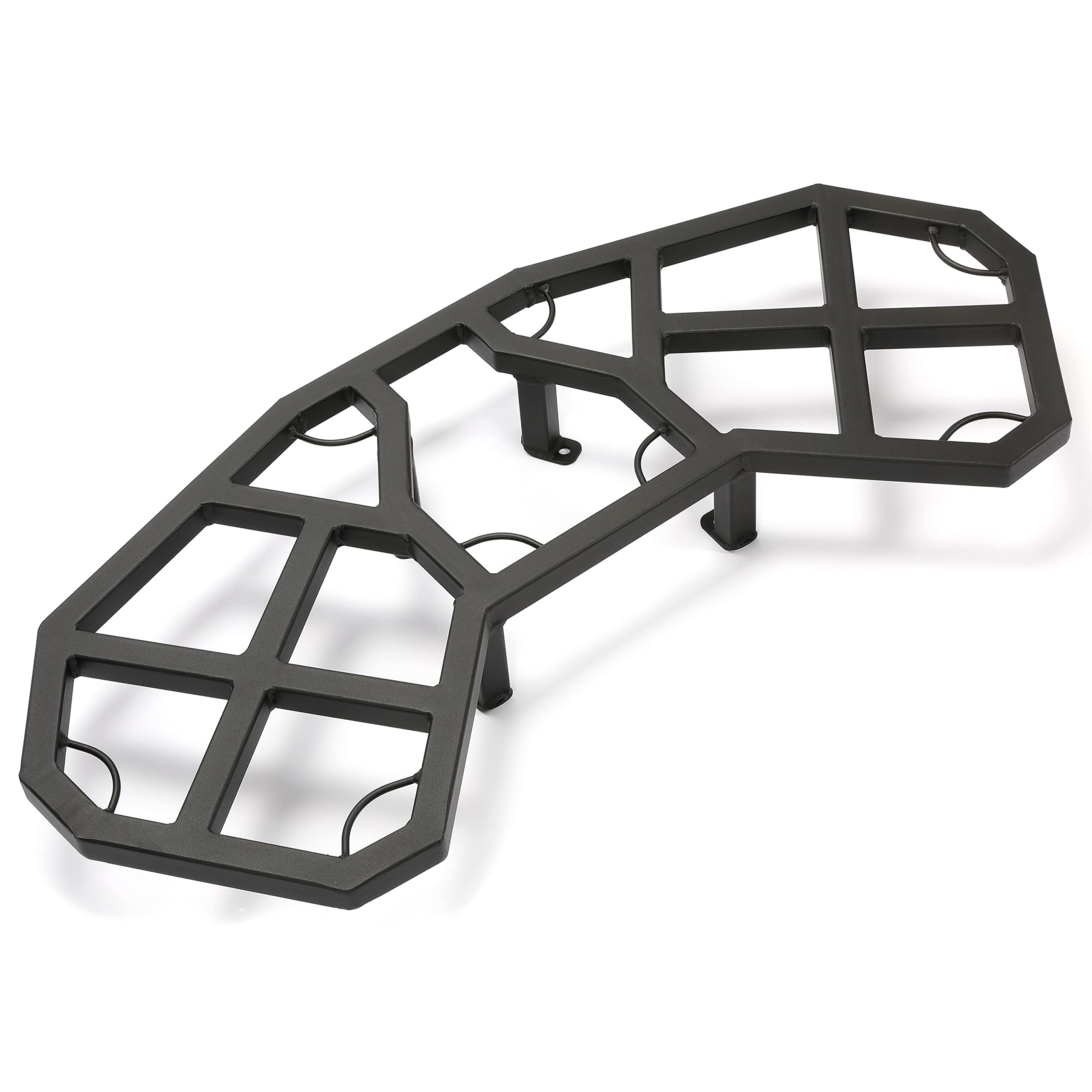 Kojem Black Steel Rear Rack for 2007-2023 Can-Am Renegade All Models Offroad ATV - Durable, Electrophoresis Finish
