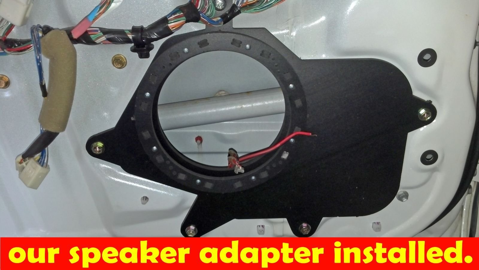 Front Door Speaker Adapter Spacer Rings Fits 1998-2005 Lexus Gs300 / Gs400 - Sak002_5534-1 Pair