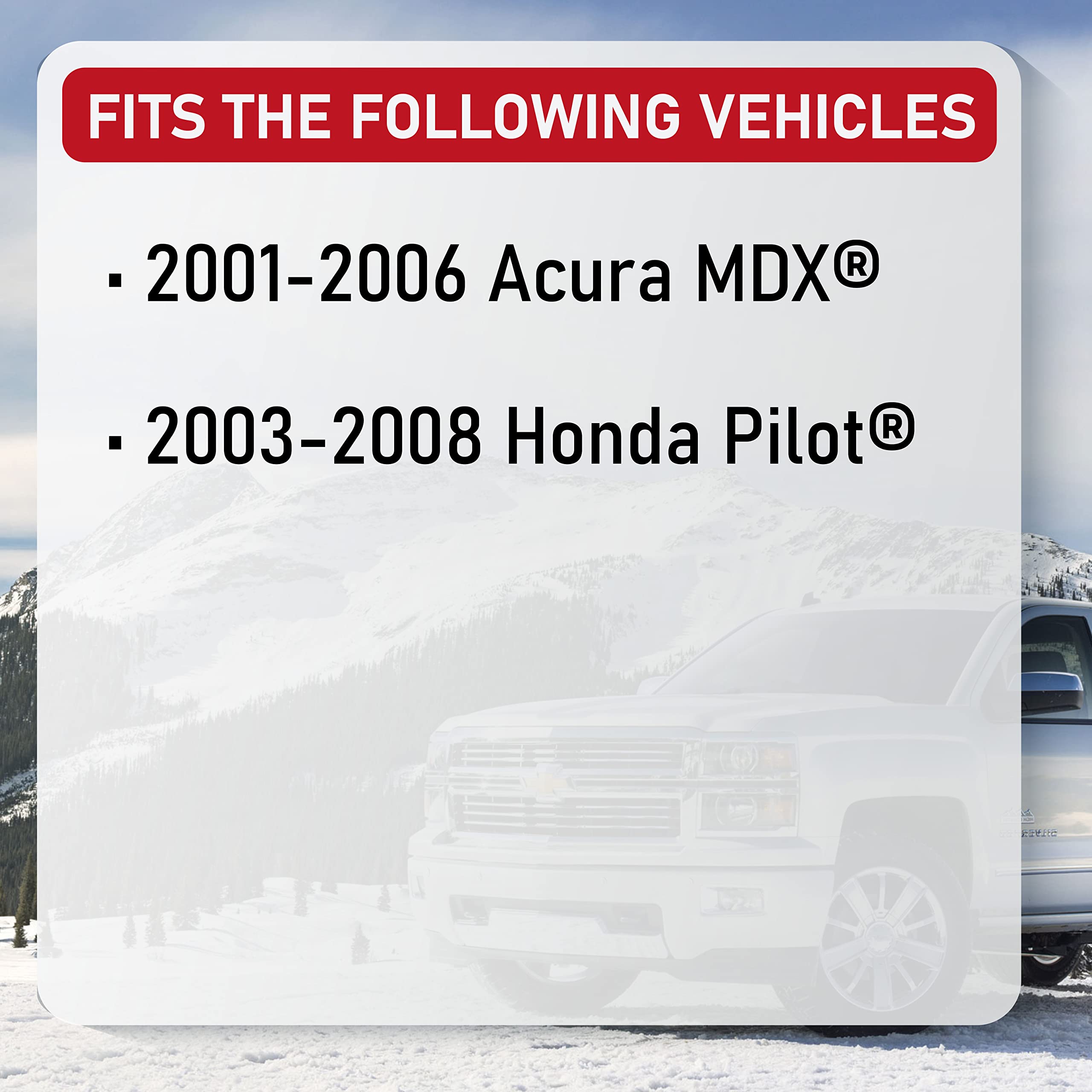 Rear Hvac Blower Motor Resistor - Replaces Ja1626, 79330 S3V A51, 973-548, 4P1493, 79330S3Va51 - Compatible With Honda Pilot 200