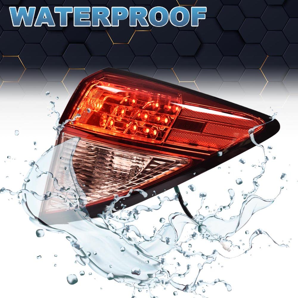 Pit66 Tail Light, Compatible With 15-19 Honda Hr-V Outer Tail Lamp Right