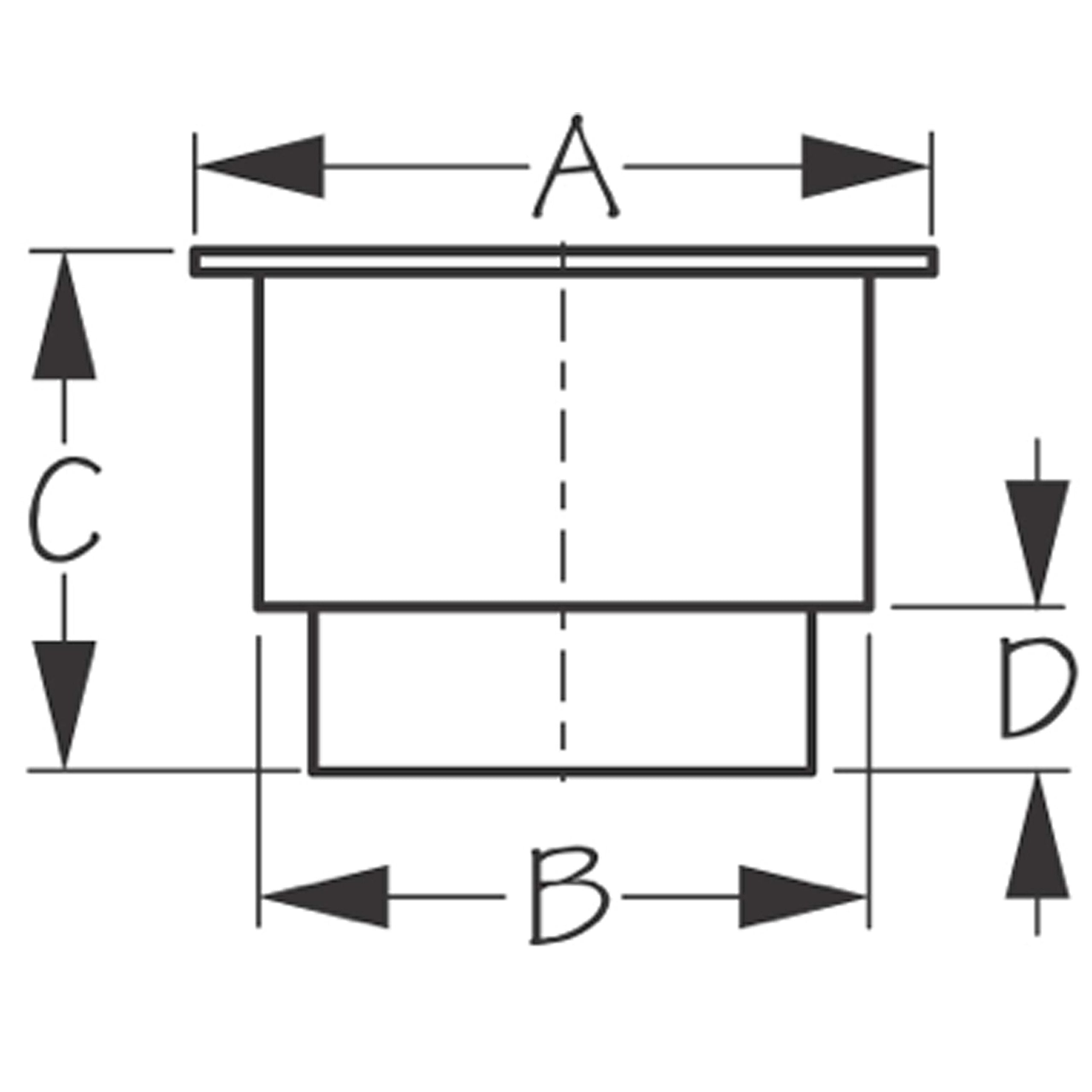 Sea-Dog 588060 Flush Mount Combo Drink Holder with Drain Holes - Black, 3-5/8'' ID x 3-1/4'' D