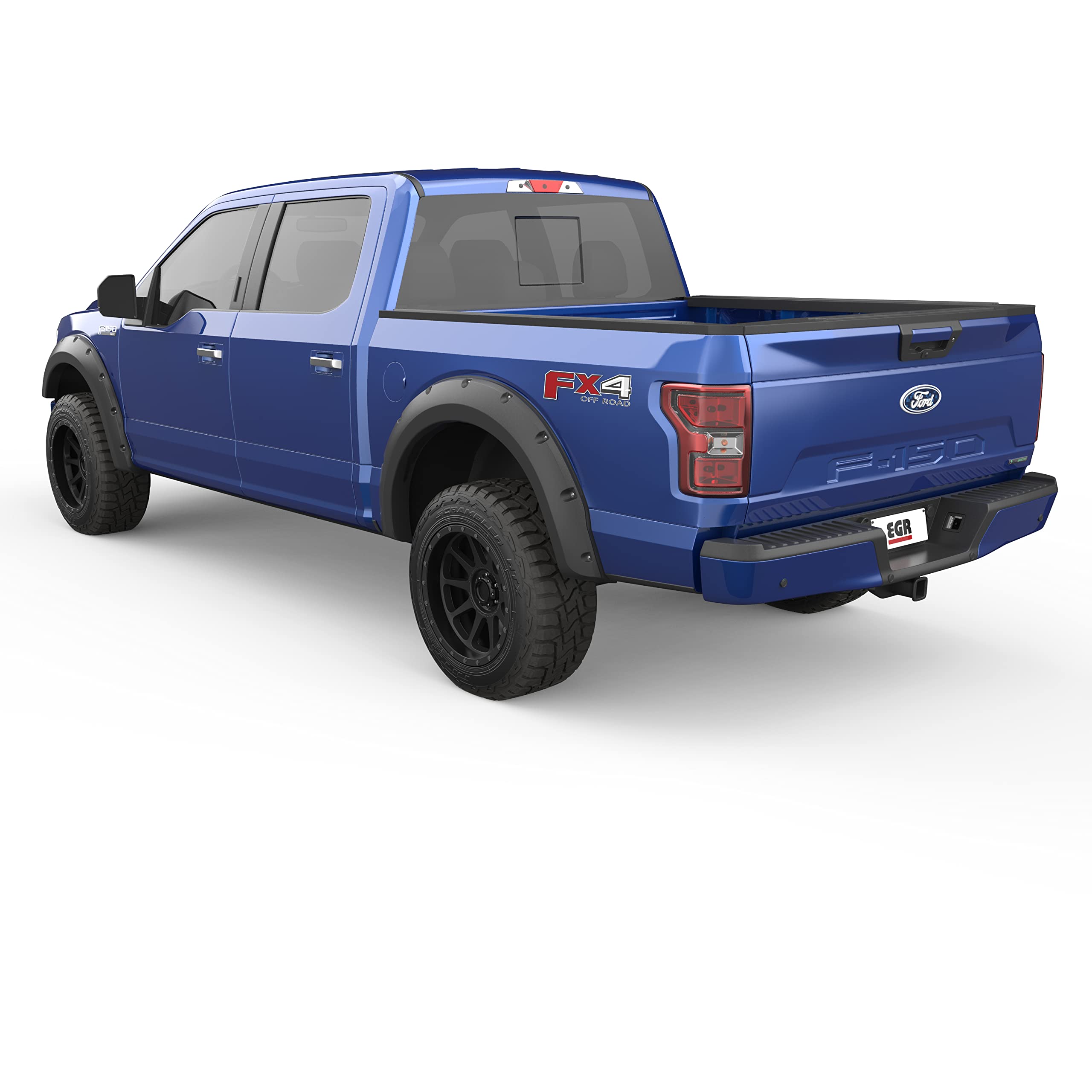 Egr Blf1012 - Baseline Series Fender Flares With Simulated Bolt-On Look - Compatible With 2021-2024 Ford F-150