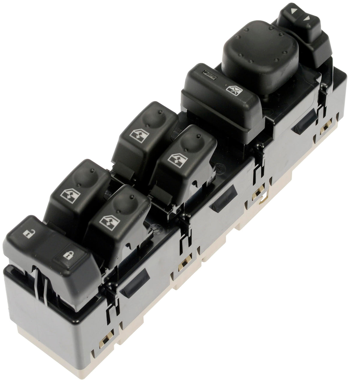 Dorman 901-075 Front Driver Side Master Window Switch Assembly - 8 Button Compatible With Select Cadillac / Chevrolet / Gmc Mode