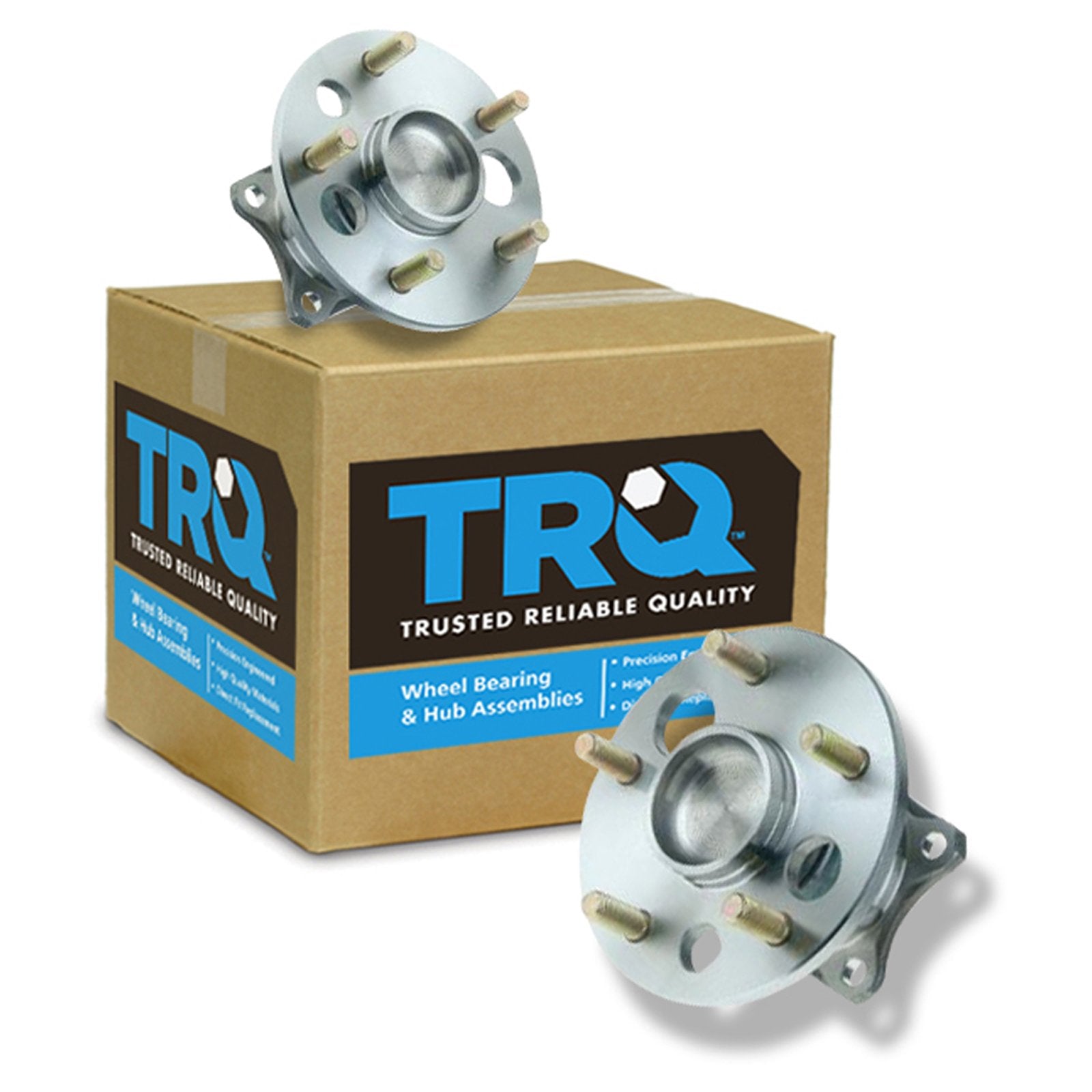 Trq Rear Wheel Hub Bearings Assembly Set Compatible With 1995-1996 Toyota Avalon 1991-2001 Camry 1999-2003 Solara
