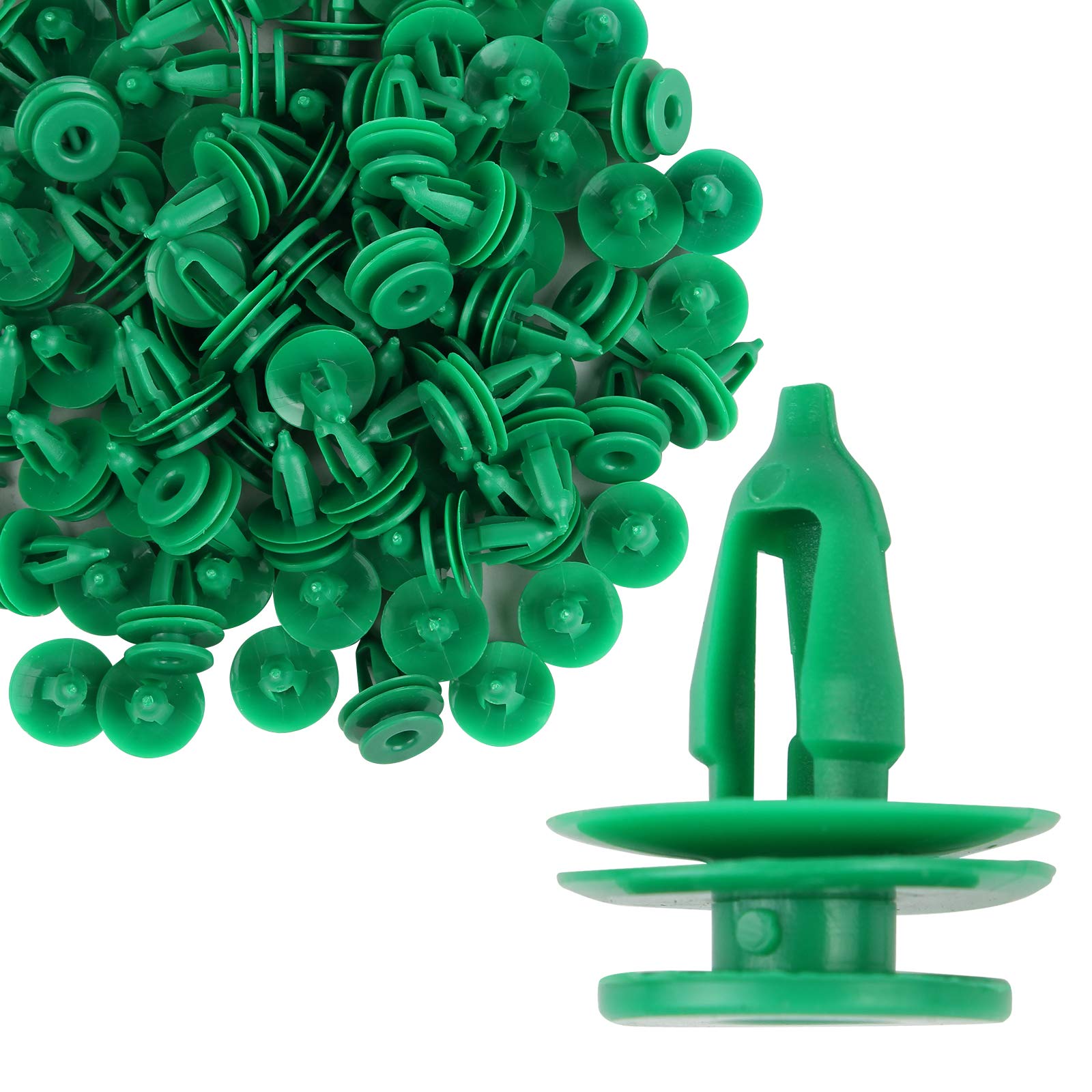 Autokay 100Pcs Door Panel Clip Trim Fastener Fits For Jeep Grand Cherokee 1993-2005 Cherokee 1993-2001, For Chrysler Cirrus 1995-2000, For Dodge Stratus 1995-2002 Re# 6503204 A18862