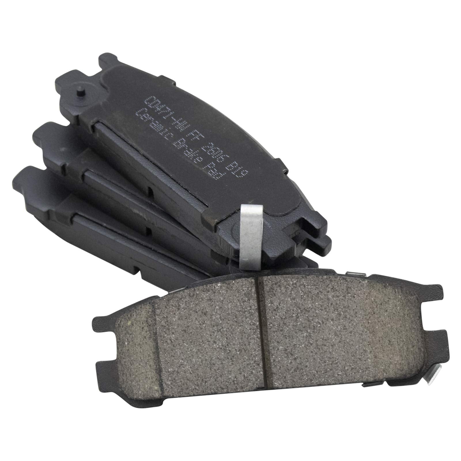 TRQ Rear Brake Pads Ceramic Compatible with 1993-1999 Subaru Impreza 1990-1999 Legacy 1992-1997 SVX