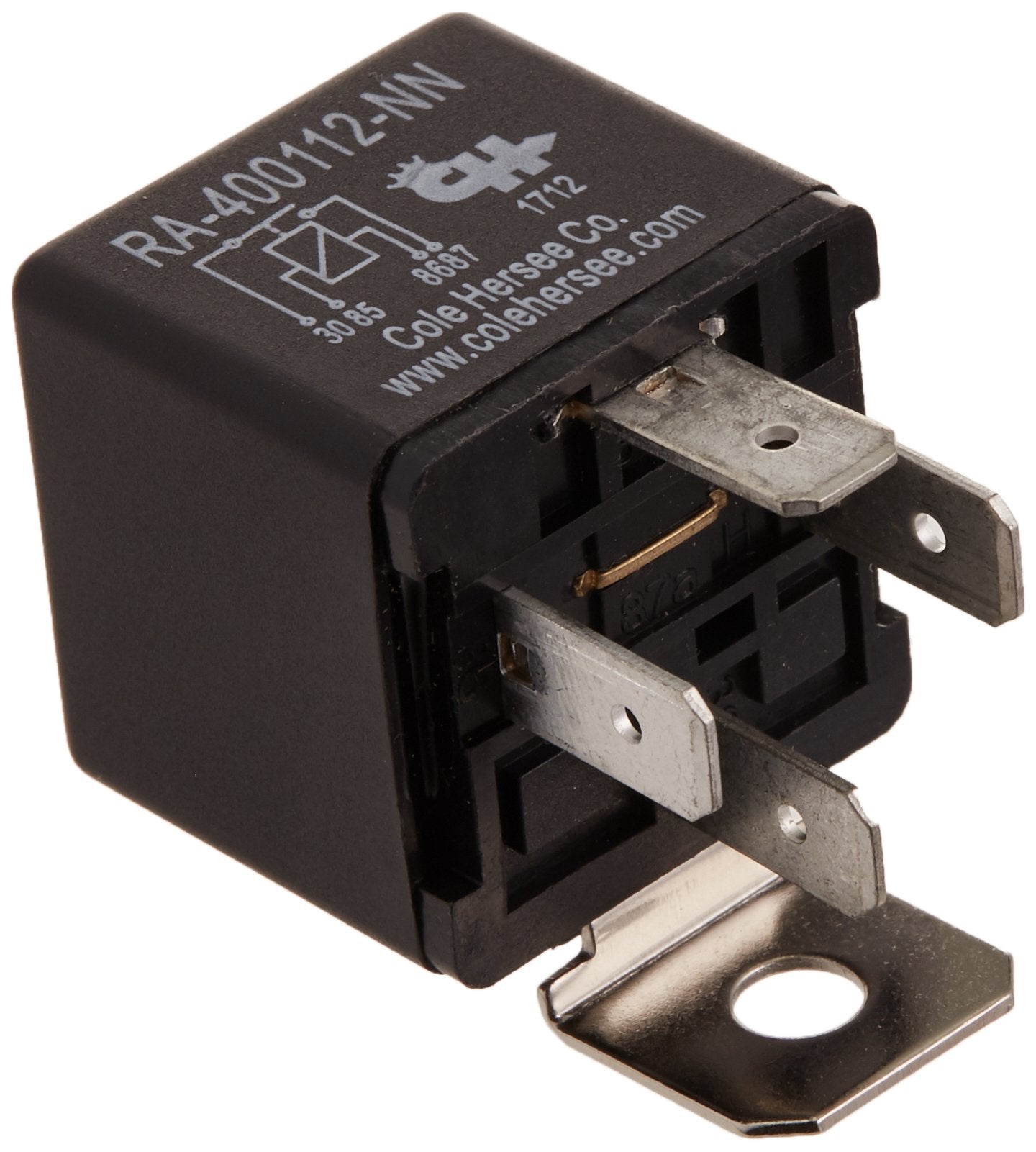 Cole Hersee RA-400112-NN-BX Relay (Form_A 12V Bracket)