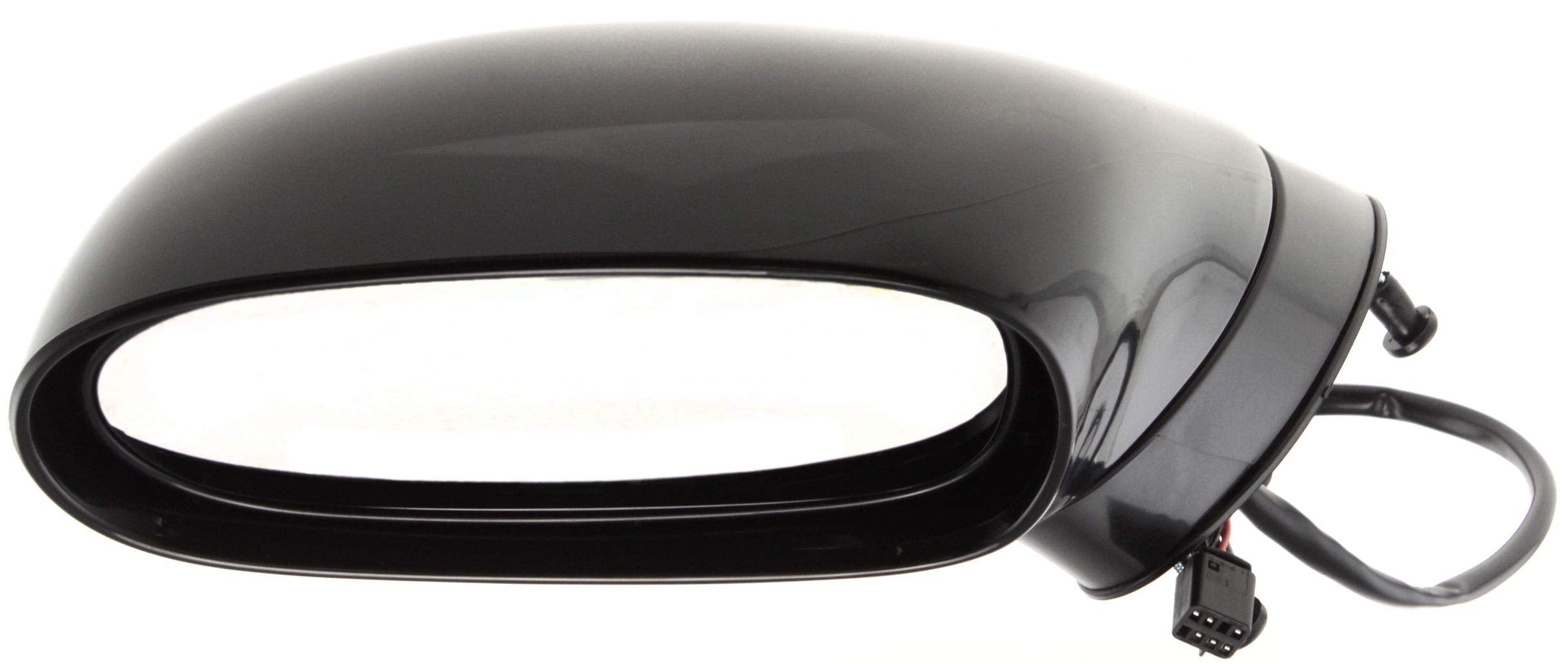 Kool Vue Mirror Compatible With 2011-2020 Chrysler 300 Passenger Side Heated Manual Folding Power Glass Chrome