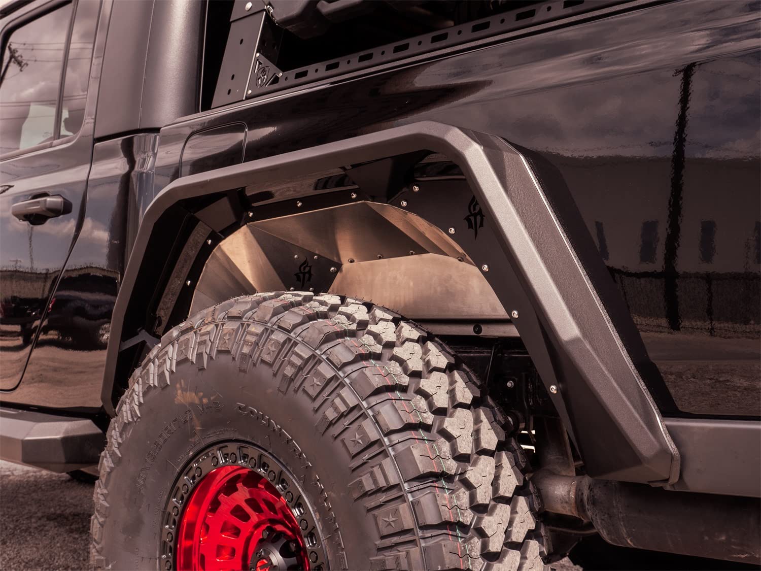 Road Armor 4194Df-A1-P3-Md-Bh Identity Full Width Raw Front Hd Bumper