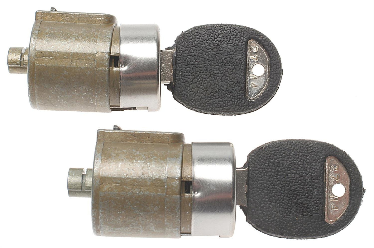 Acdelco Gm Genuine Parts D528A Door Lock Cylinder With Key Gold