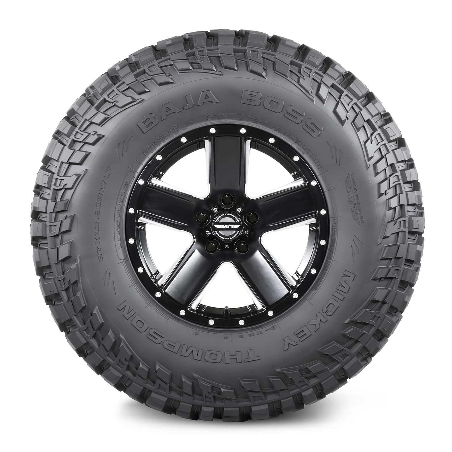 Mickey Thompson Baja Boss Tire - 285/55R20, Synthetic Rubber, Model 90000036640, Load Index 126/123Q