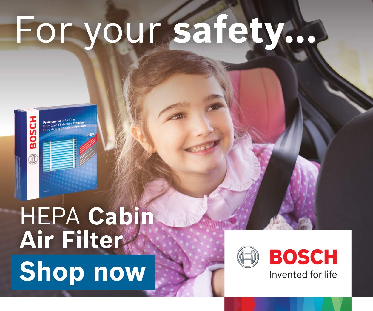 Bosch 6064C Hepa Cabin Air Filter - Compatible With Select Ford Escape; Mercury Mariner