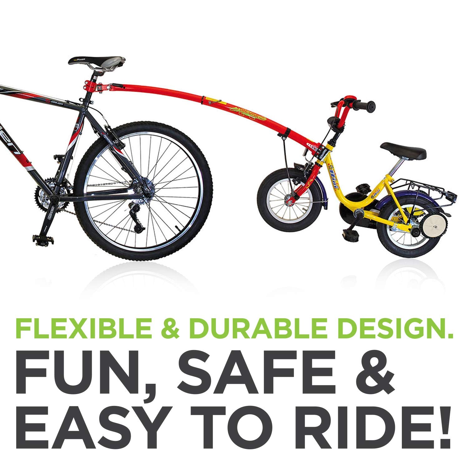 Trail Gator Red Trailer Tow Bar
