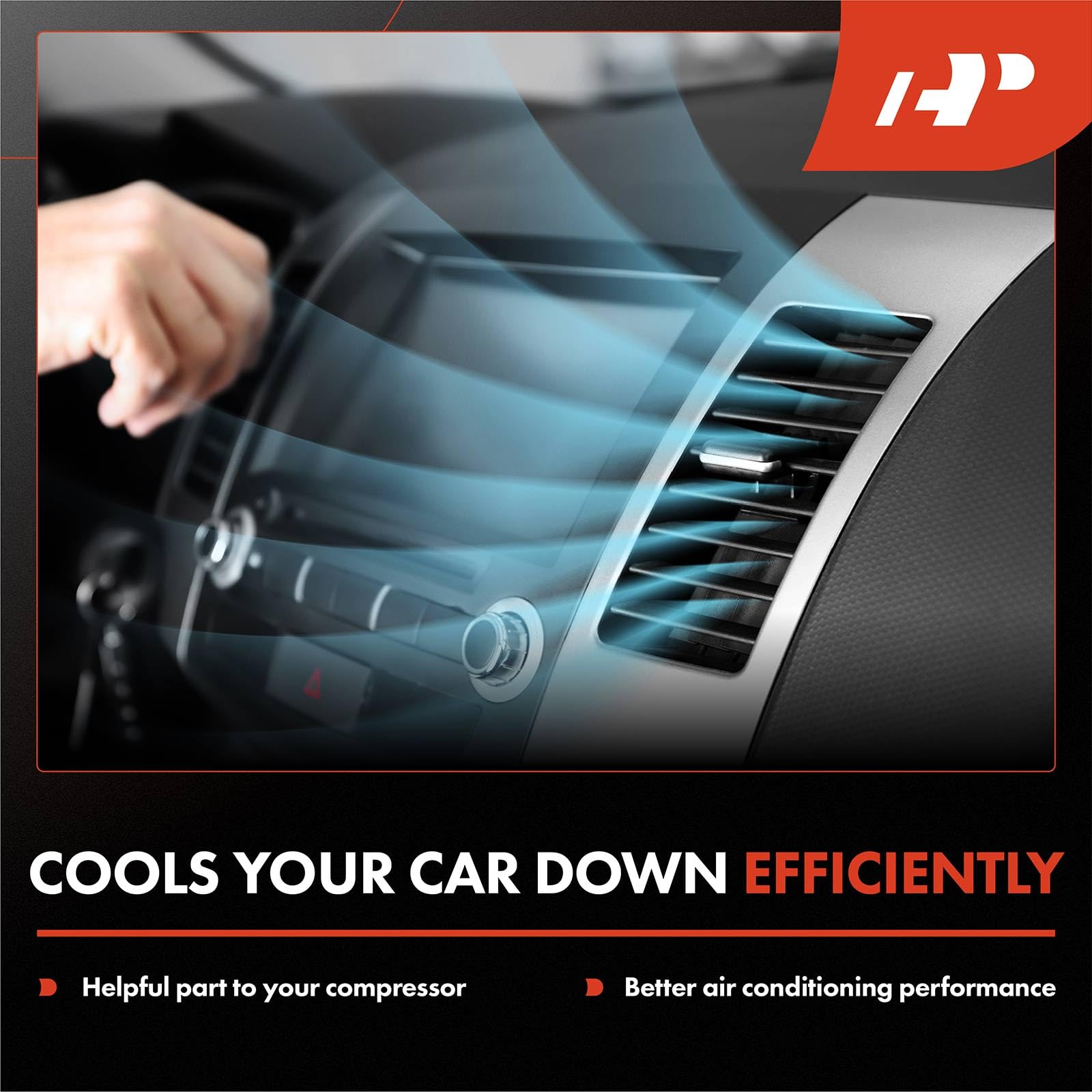 A-Premium A/C Expansion Valve Compatible with Mazda 6 2.3L 3.0L 2003-2008