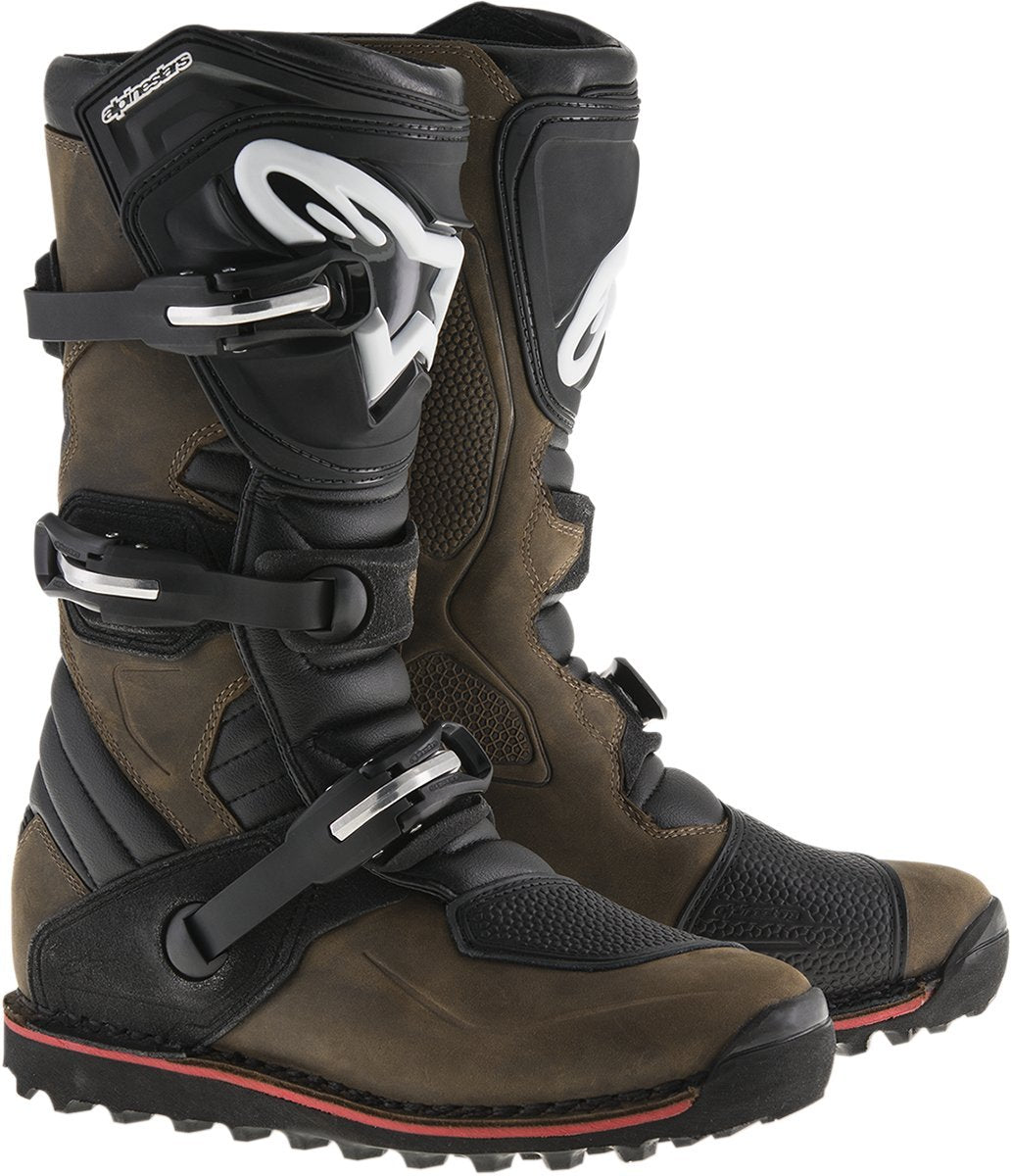 Alpinestars 2004017-818-10 Mens Tech T Motocross Boot, Brown Oiled, 10