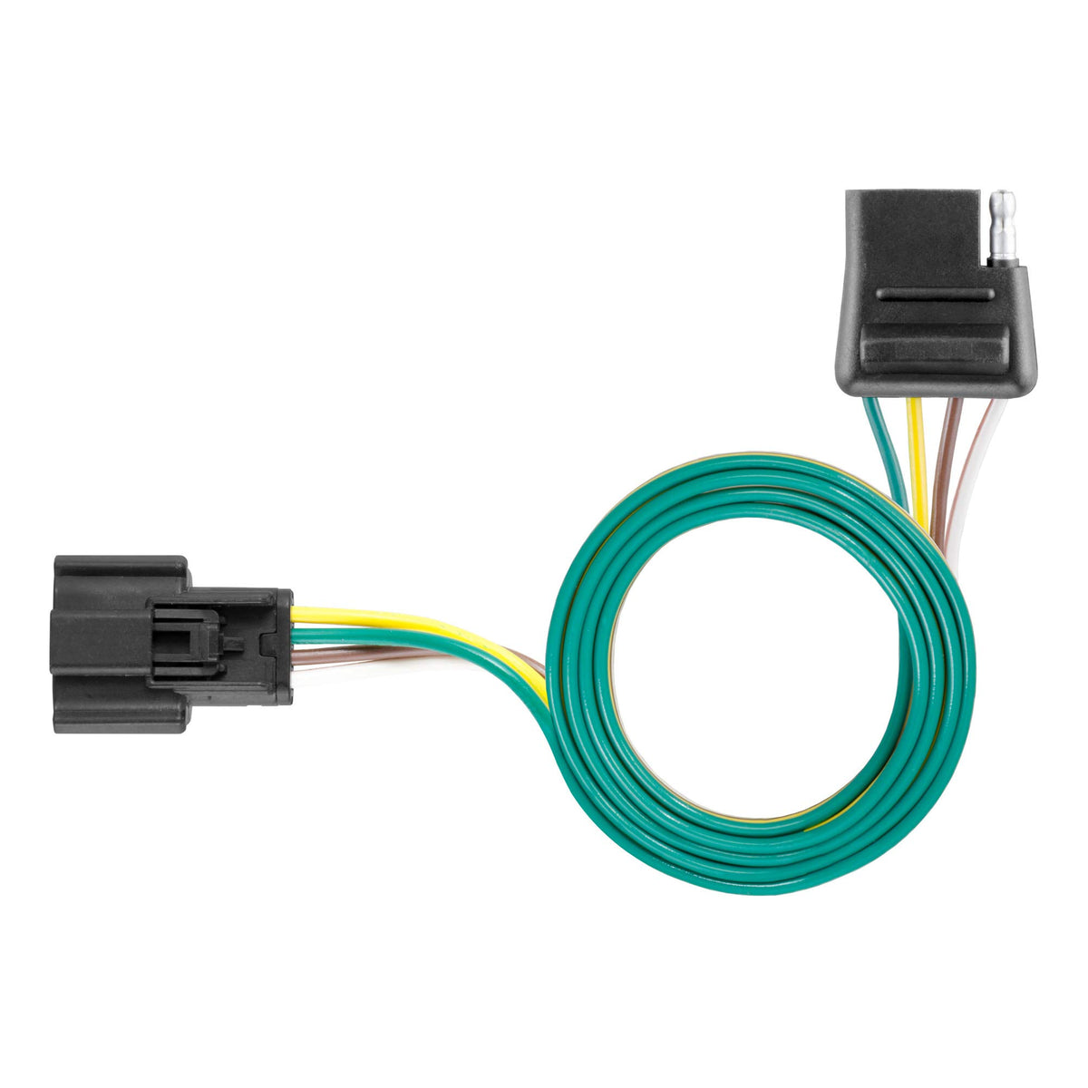 CURT 56427 Vehicle-Side Custom 4-Pin Trailer Wiring Harness, Fits Select Cadillac XT4
