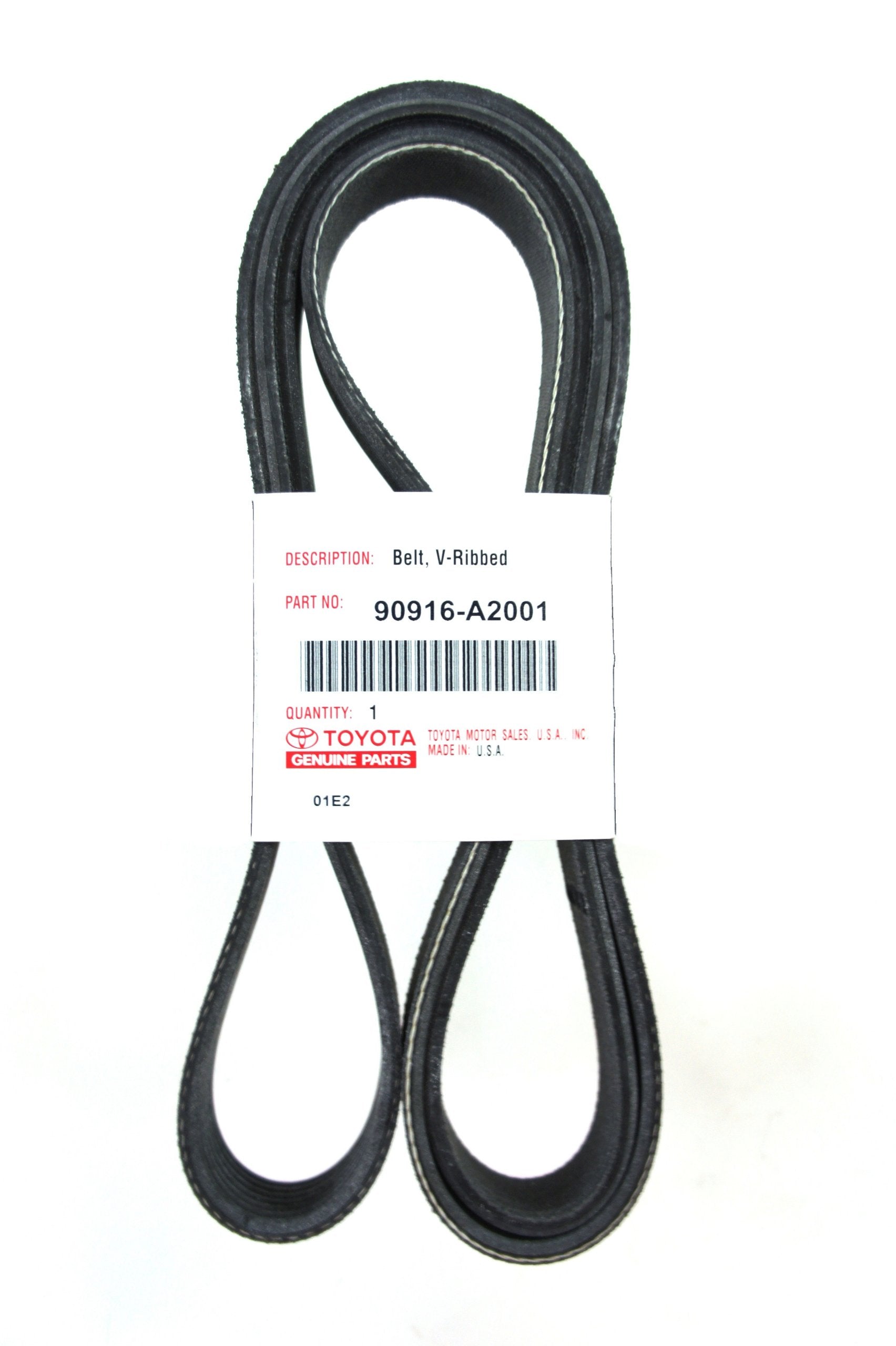 Genuine Toyota 90916-A2001 Alternator And Fan Belt