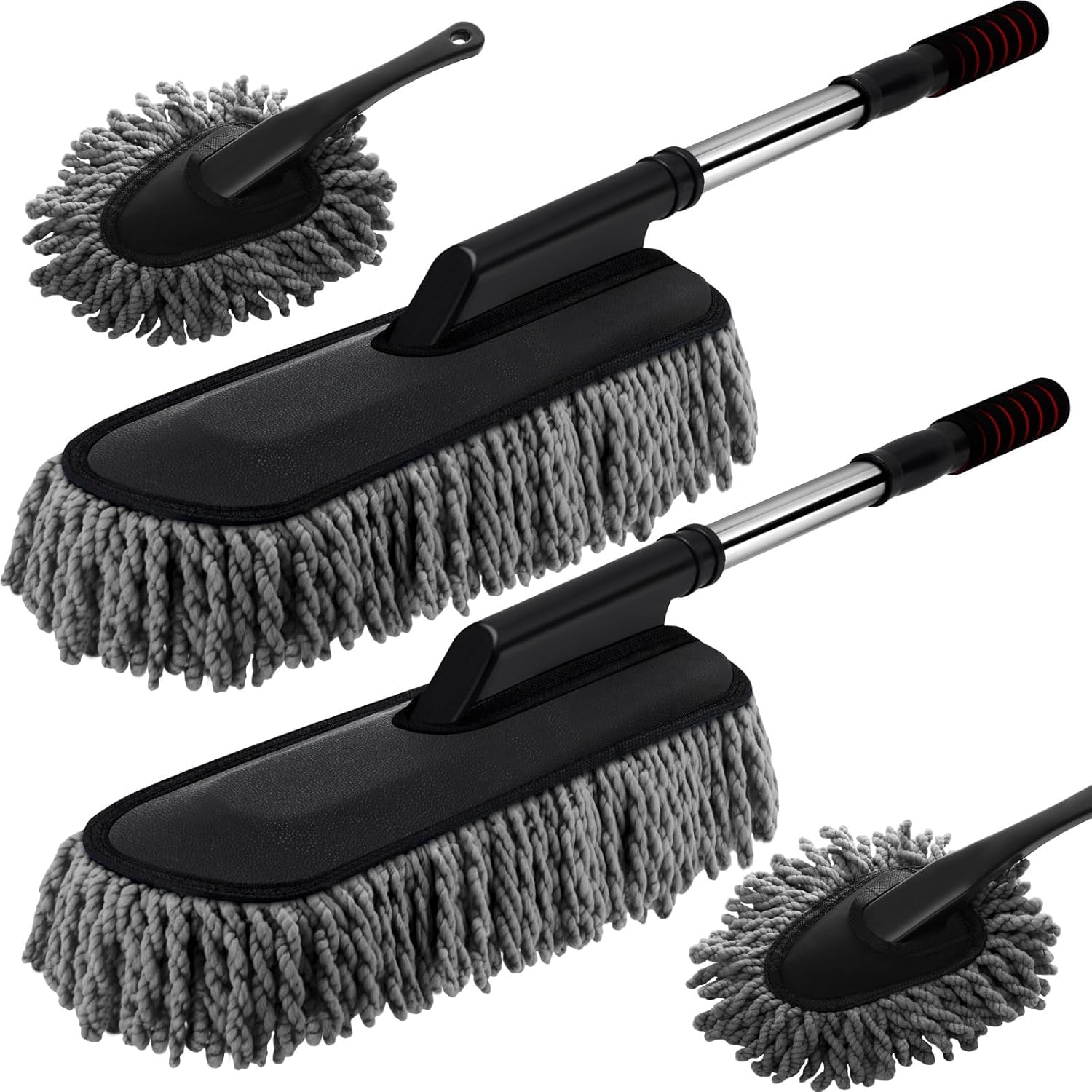 Car Duster  LintFree & ScratchFree Car Cleaner Brush with Long Handle