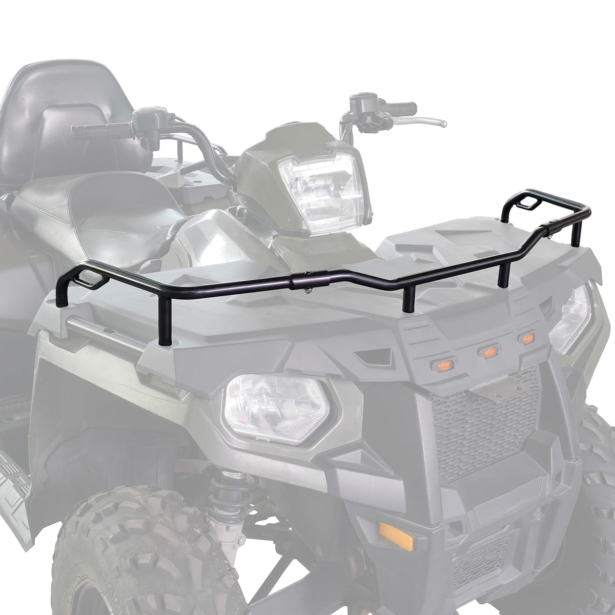 Ldetxy Front Rack Extender For Sportsman 450 570 2014-2023, Off Road Front Tough Steel Rack Extender Storage For Polaris Sportsm