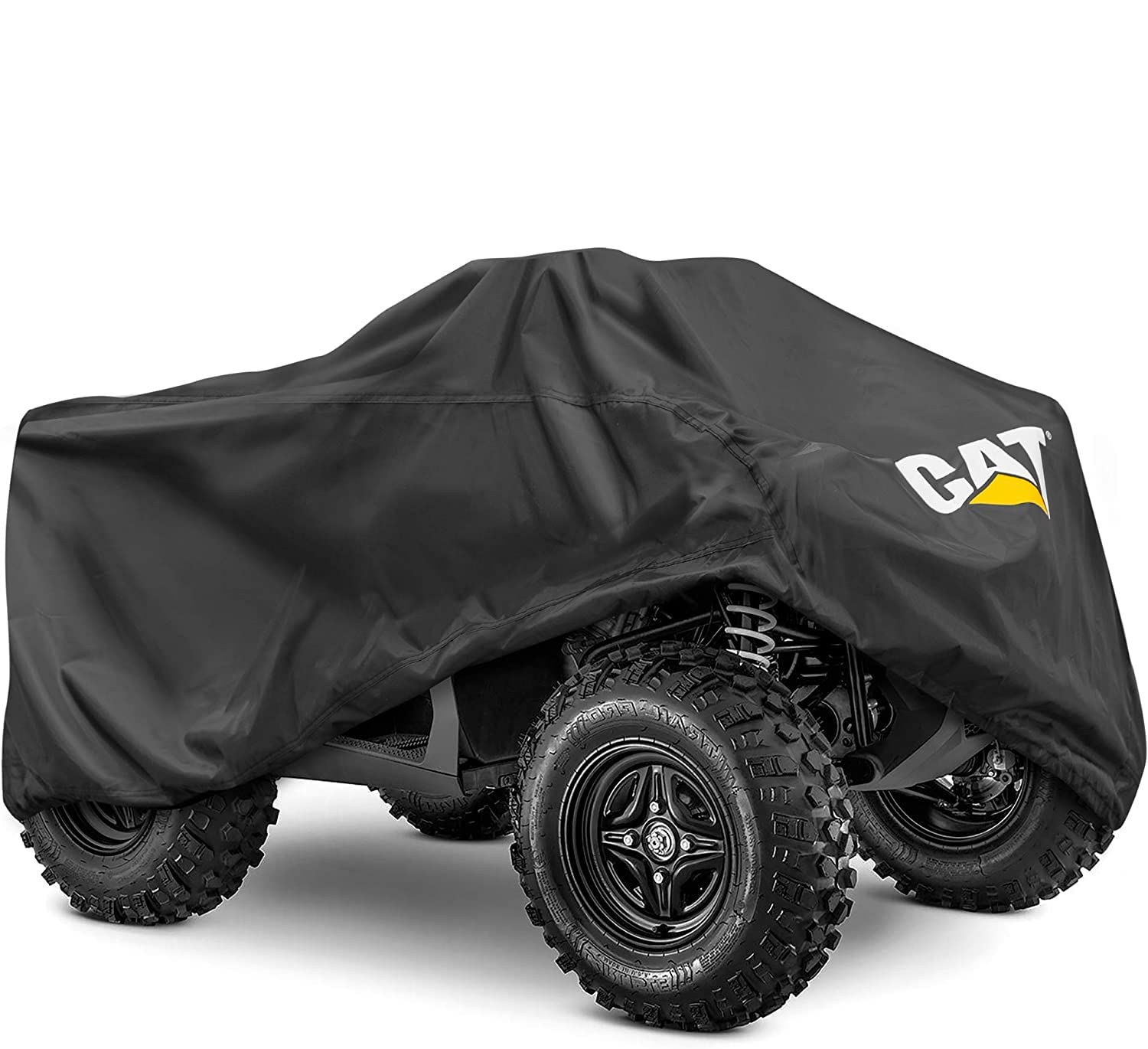 CAT MudShield ATV Cover Waterproof Heavy Duty Outdoors All Terrain Vehicle 4 Wheeler Accessories ATV Quad Cover Polaris ATV Cove