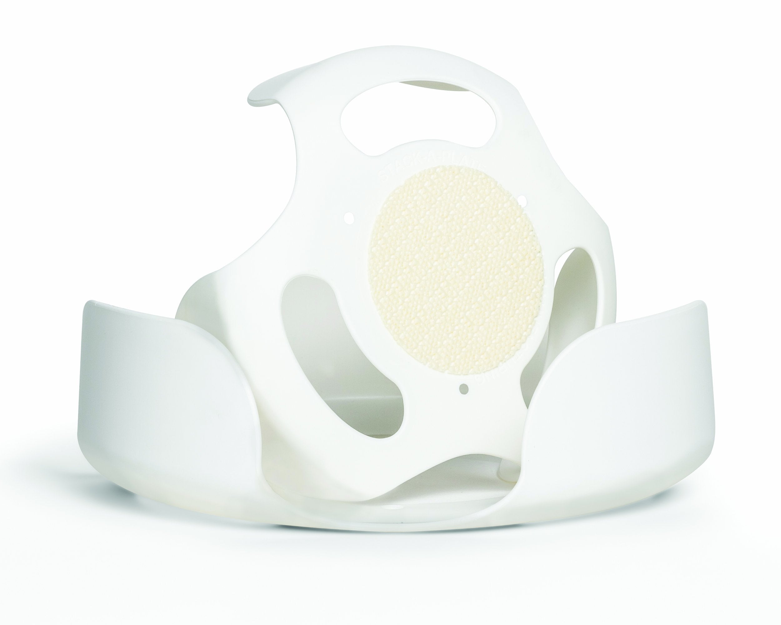 Camco Stack-A-Plate Holder | 2 Different Sizes Of Plate Holders | One Plate Holder Fits Plates Up To 7.25” & Other Dish Holder Fits Plates Up To 10.25” | Great For Travel, Rv Storage & More (43601)