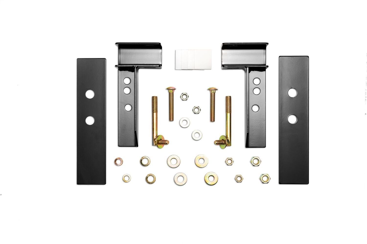 Realtruck Backrack Hardware Kit For Use W/Standard Bed, Black, No Drill | 30108 | Fits 2000-2007 Toyota Tundra