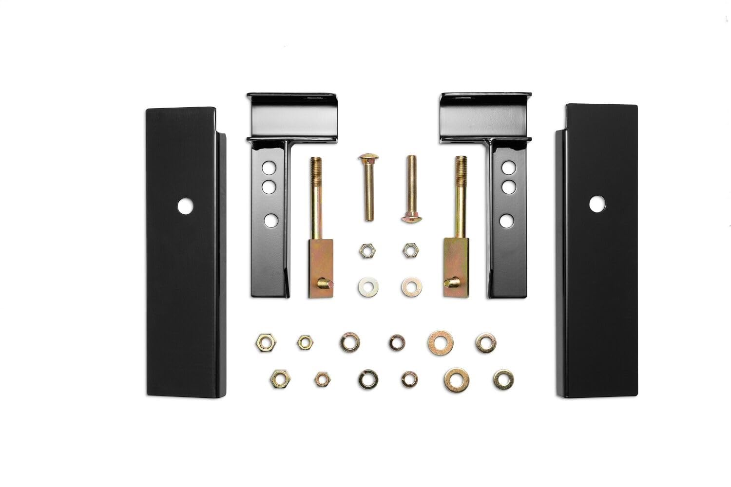 Realtruck Backrack Hardware Kit For Use W/Standard Bed, Black, No Drill | 30118 | Fits 2008-2019 Toyota Tundra