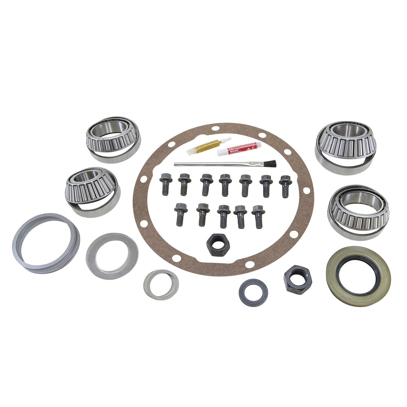 Yukon Gear & Axle (Yk C8.75-C) Master Overhaul Kit For Chrysler 8.75 89-Case Housing Differential With Lm104912/49 Carrier Beari