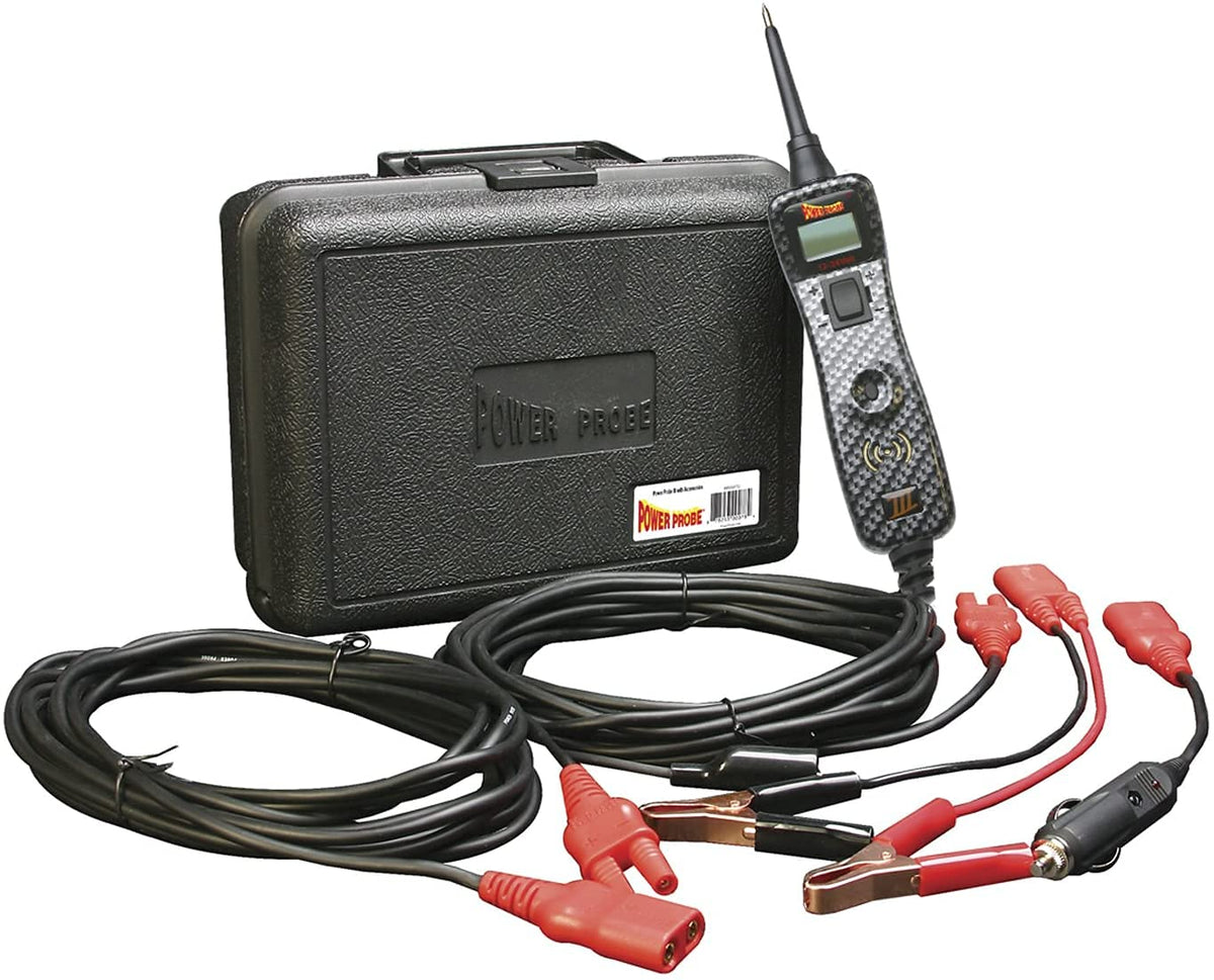 Power Probe Iii Circuit Test Kit - Pp319 In Carbon - Voltmeter And Accessories For Electrical System Diagnostics