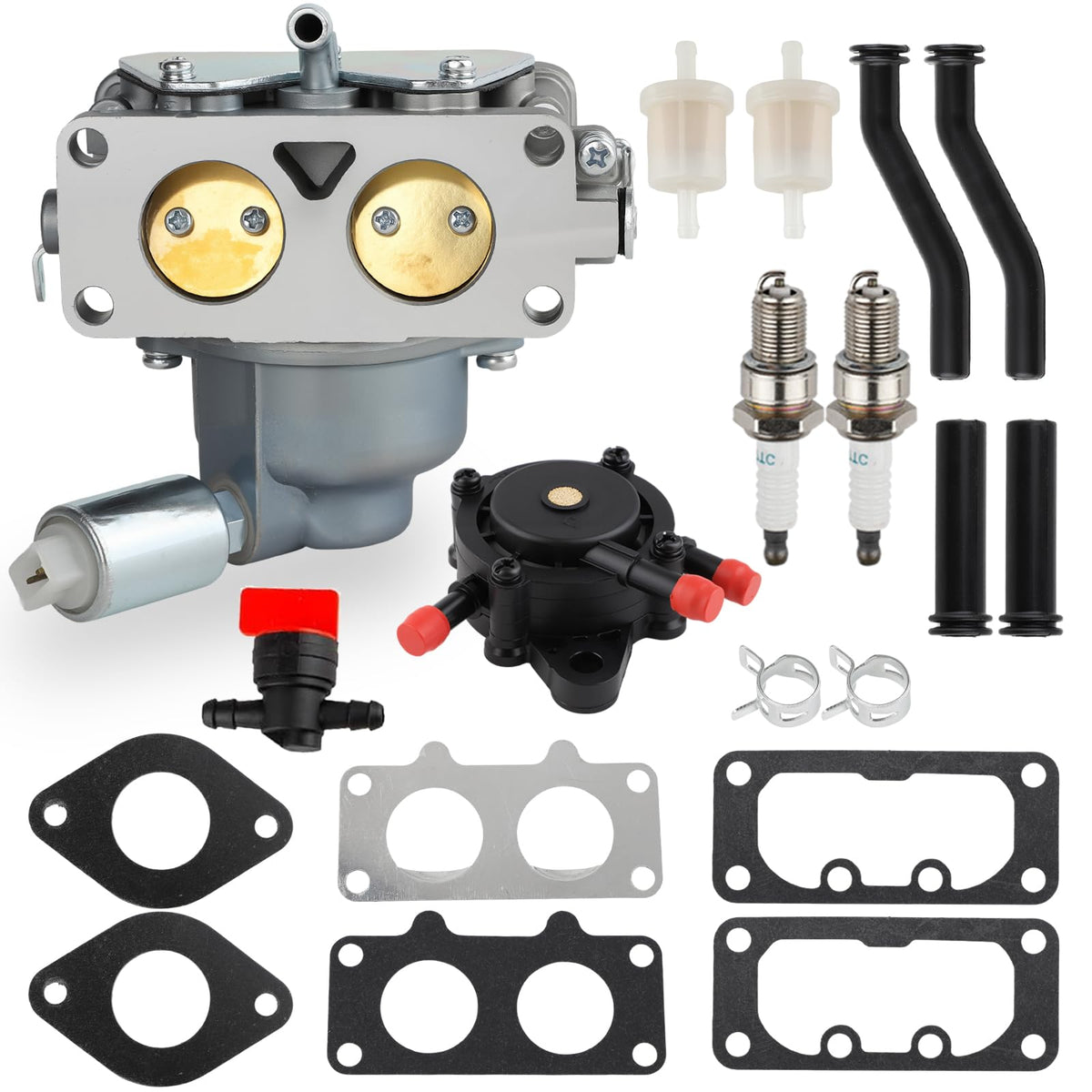 791230 Carburetor for Briggs & Stratton 40777 20 21 22 23 24 25 HP 4 Cycle Inteck V-Twin Engine for John Deere D140 MIA10632 LA1