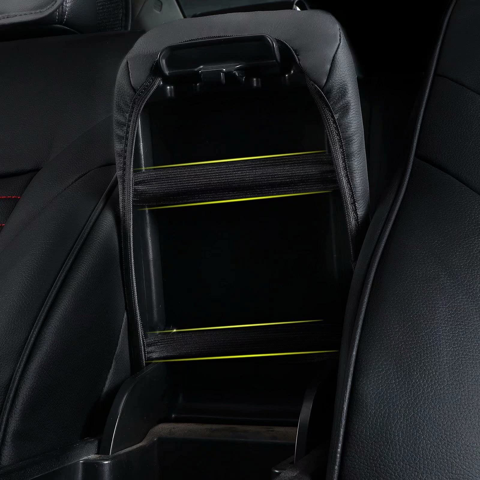 TTX LIGHTING Car Armrest Cover for 2013 2014 2015 2016 2017 2018 Nissan Altima, Automotive Center Console Cover, Waterproof Faux